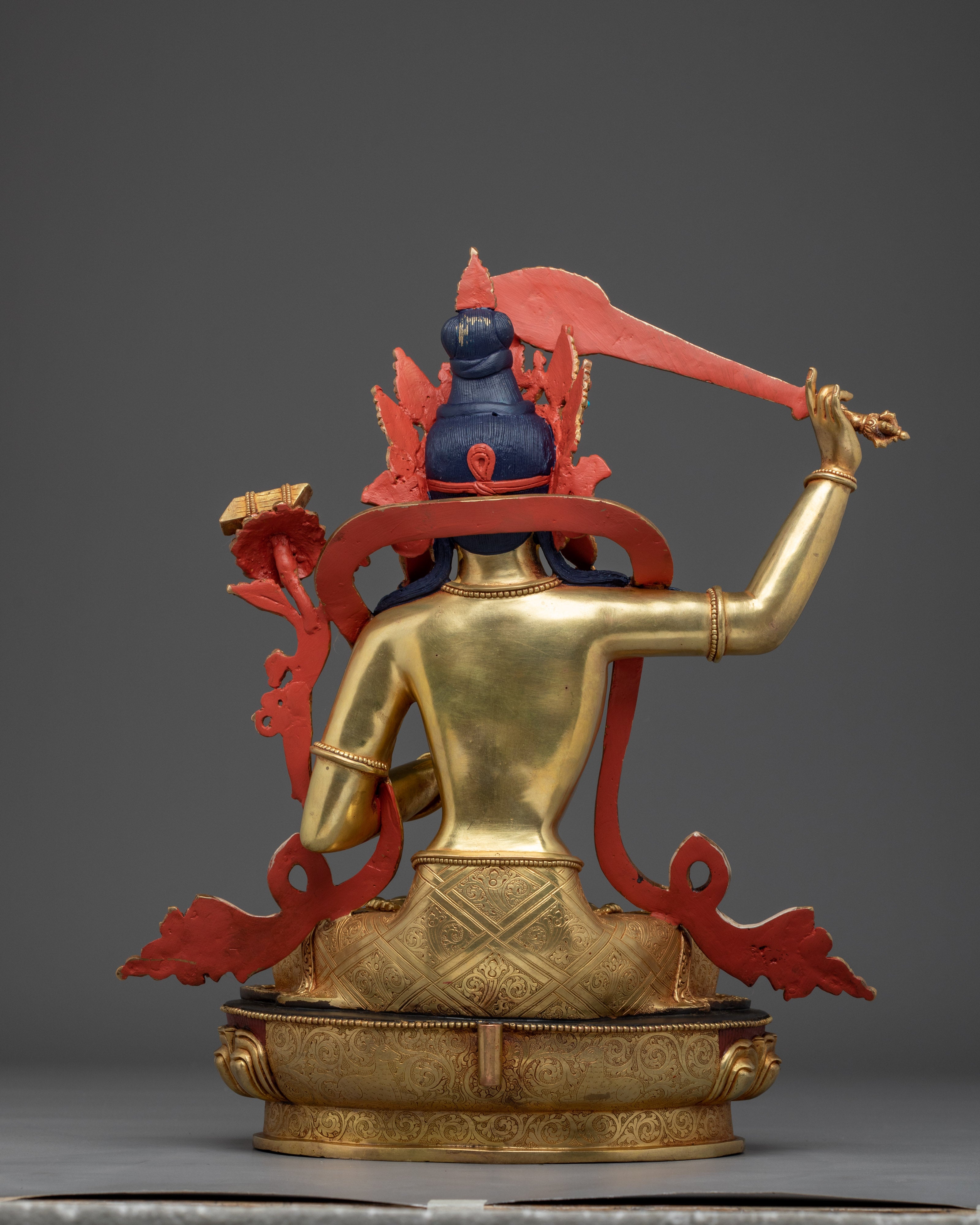 Manjushri Statue: The Destroyer of Ignorance