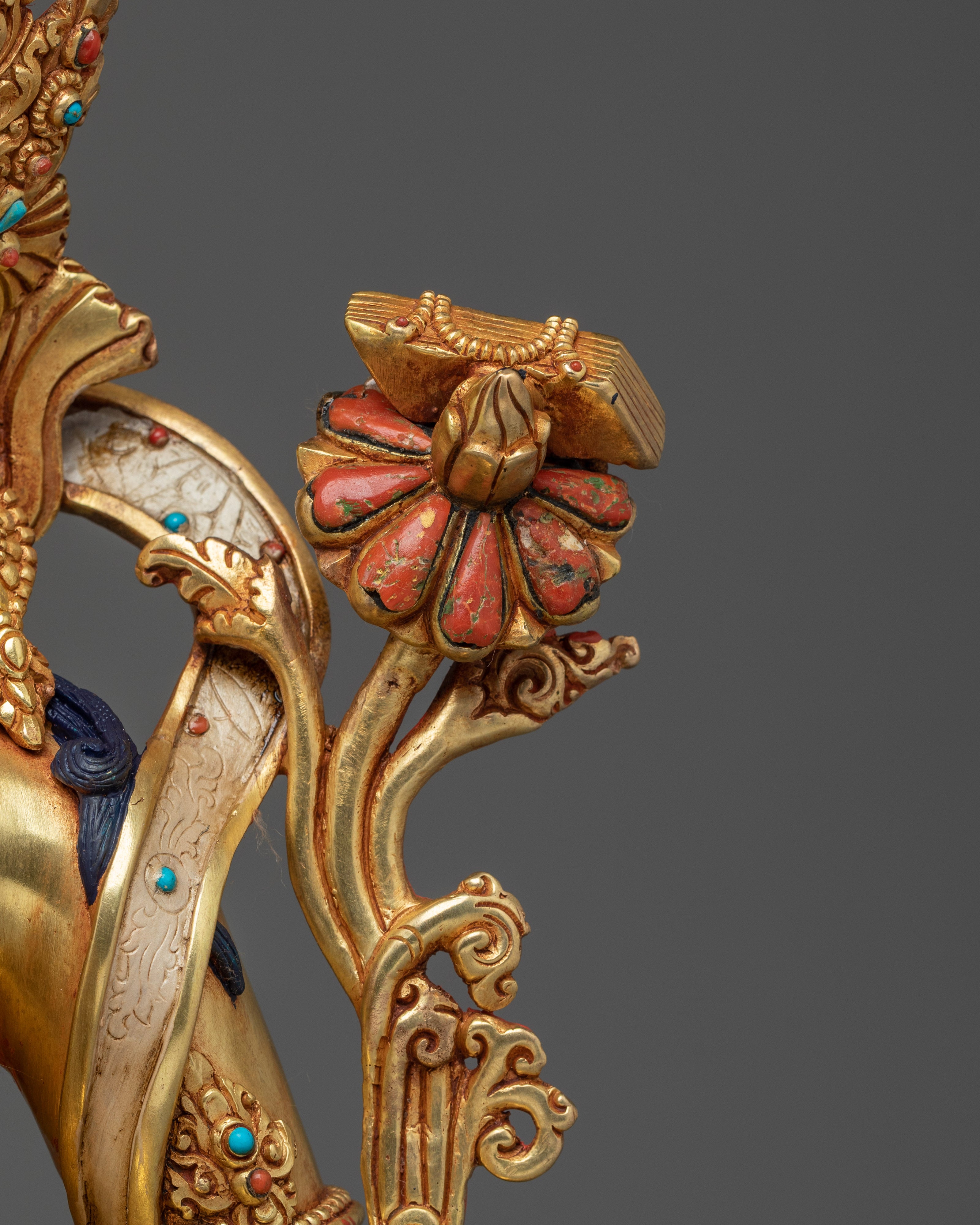 Manjushri Statue: The Destroyer of Ignorance