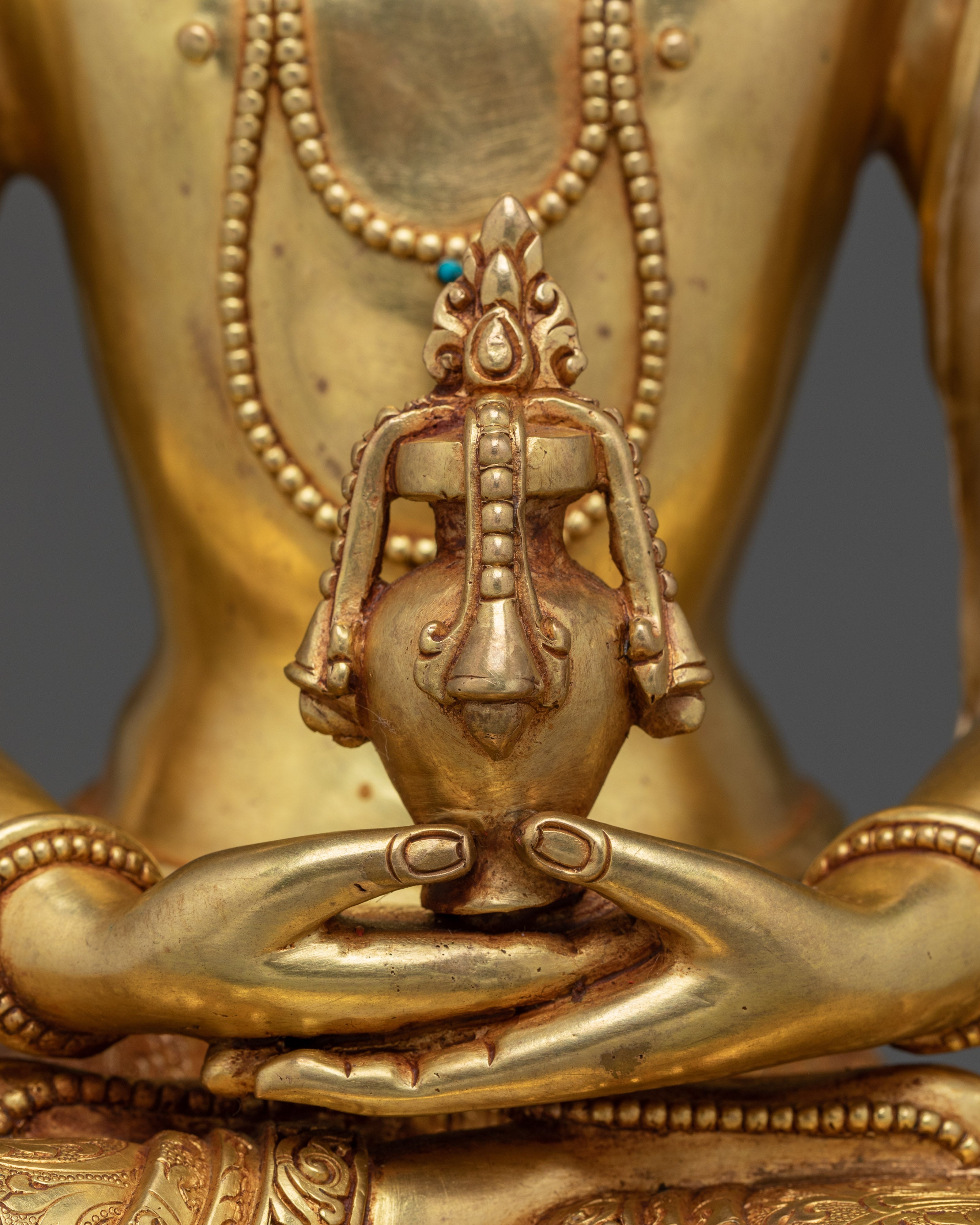 Himalayan Amitayus Statue | Nepali Crafted Icon