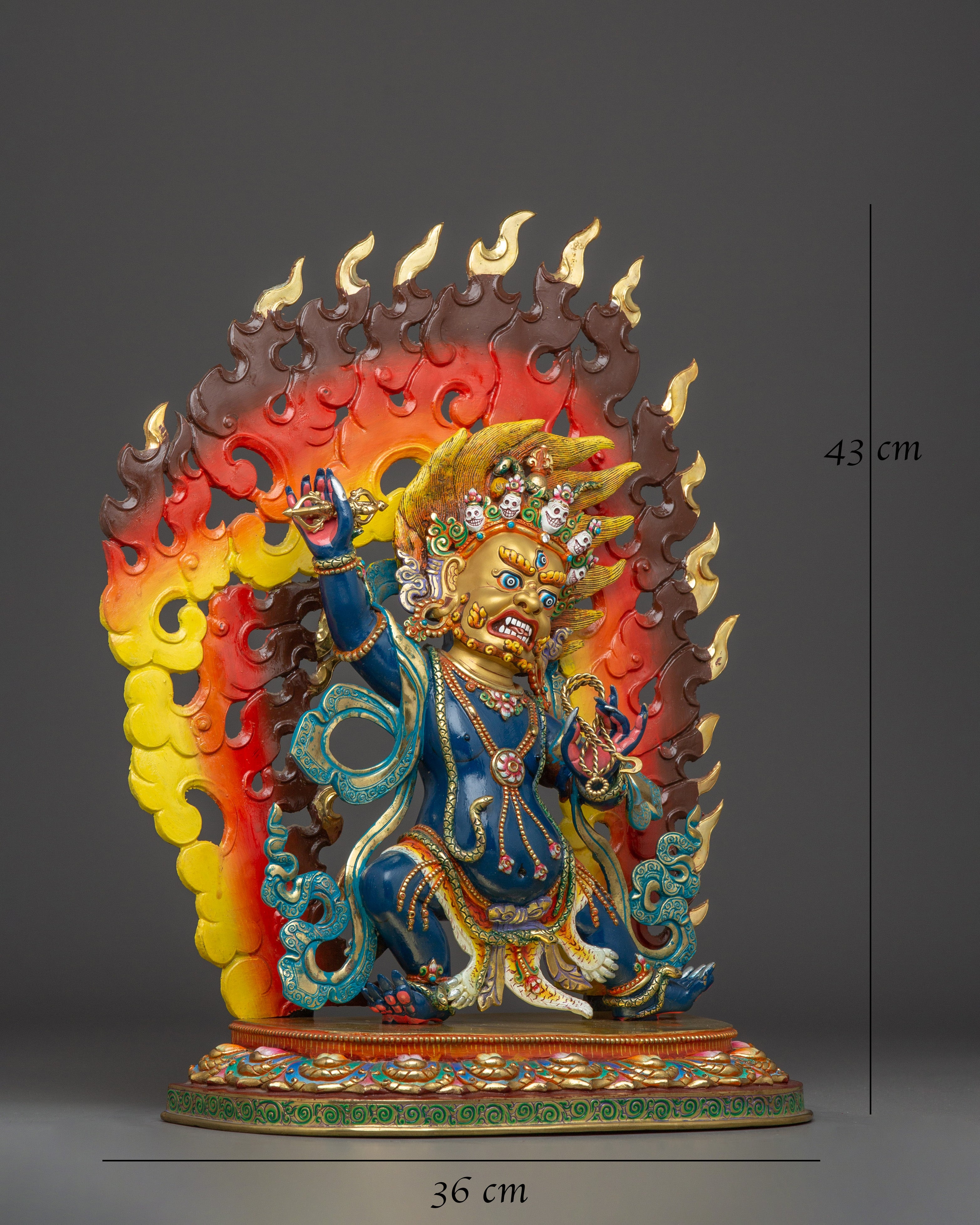 vajrapani-gold-acrylic-paintings-statue