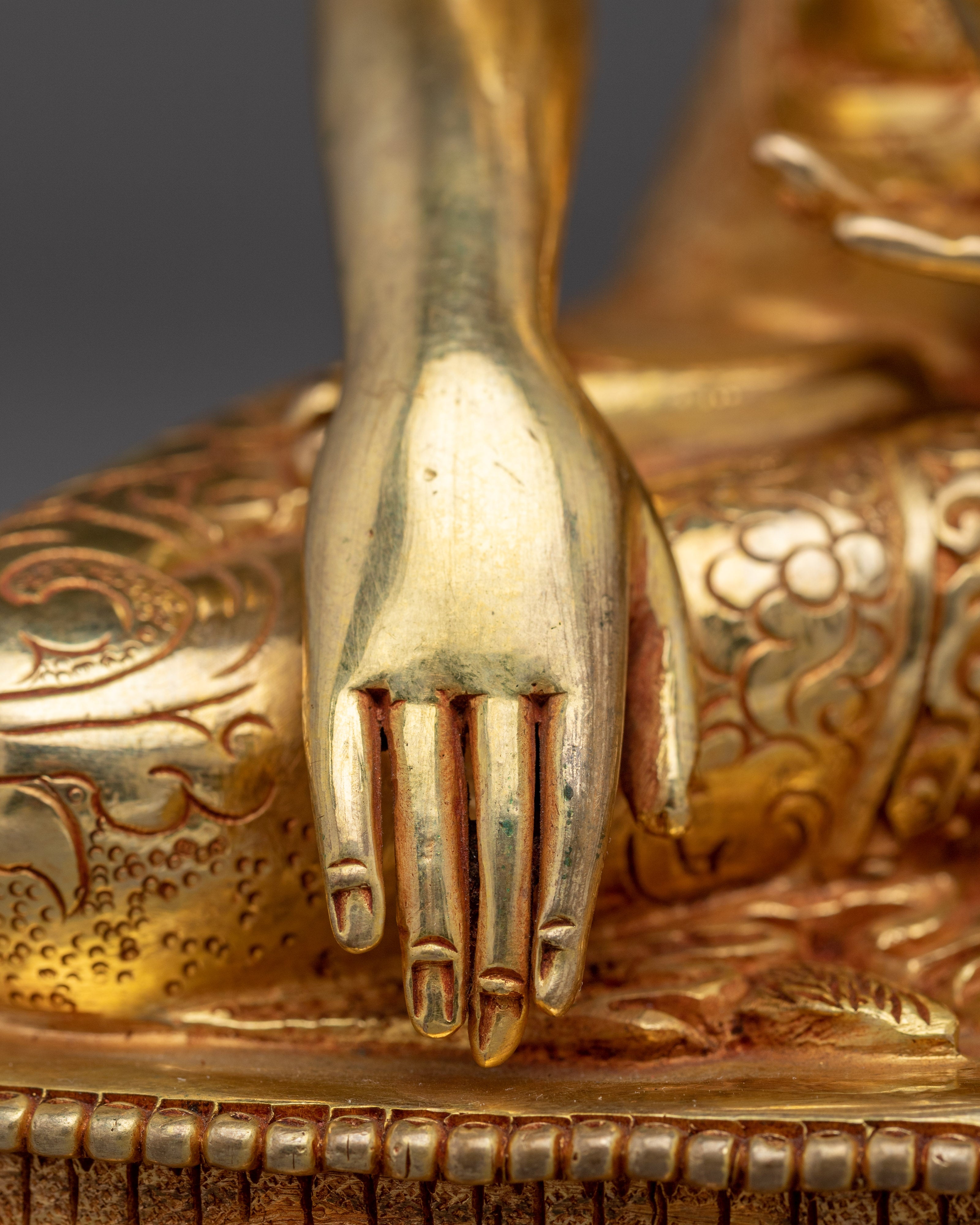 Coppper Shakyamuni Buddha Statue: The Awakened One