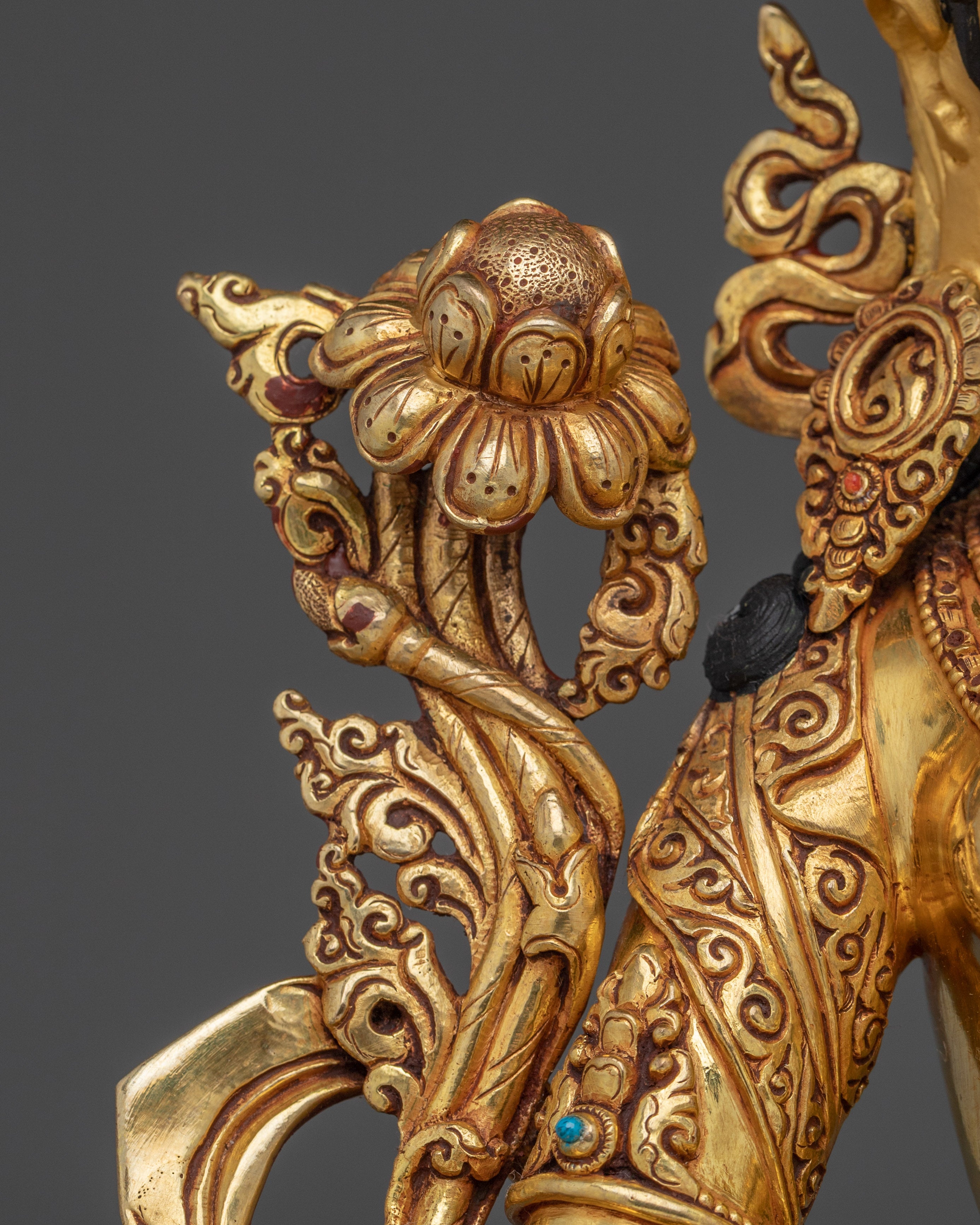 Golden Green Tara Art: The Mother of All Buddhas