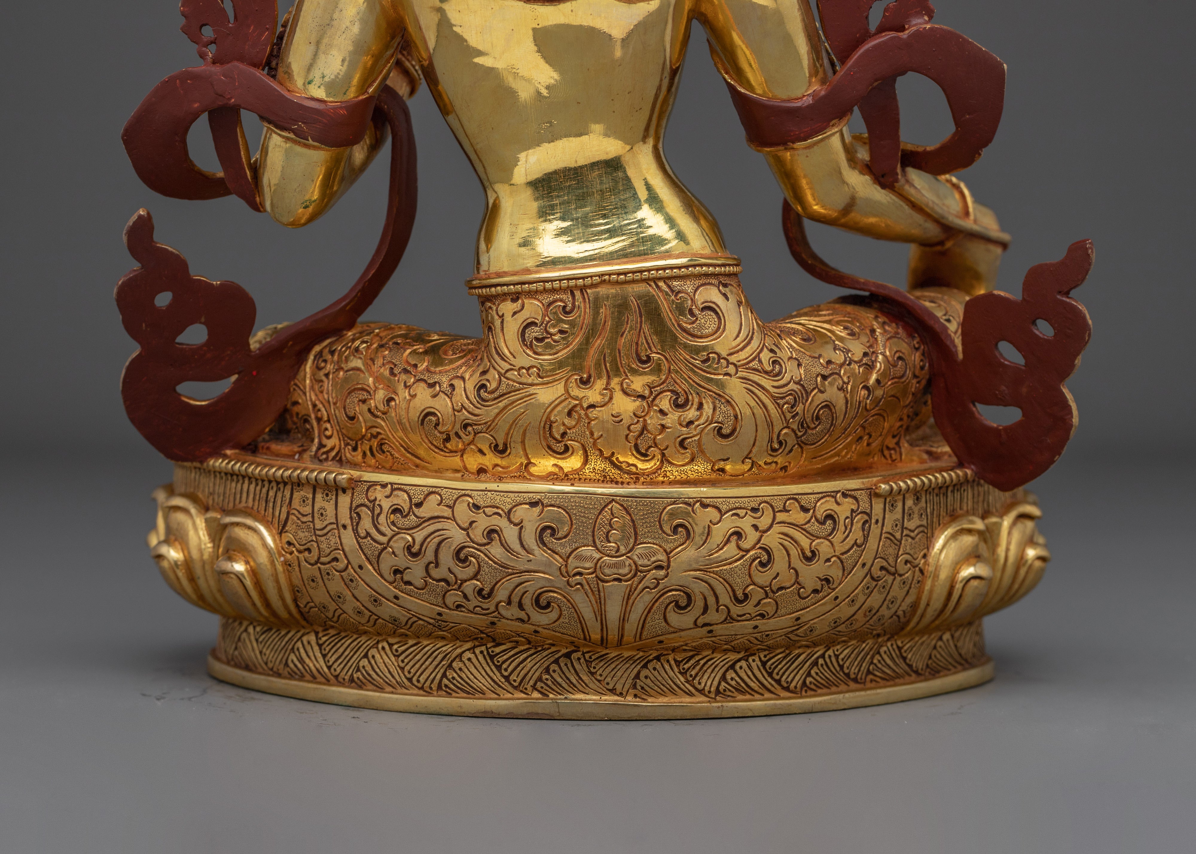 Golden Green Tara Art: The Mother of All Buddhas