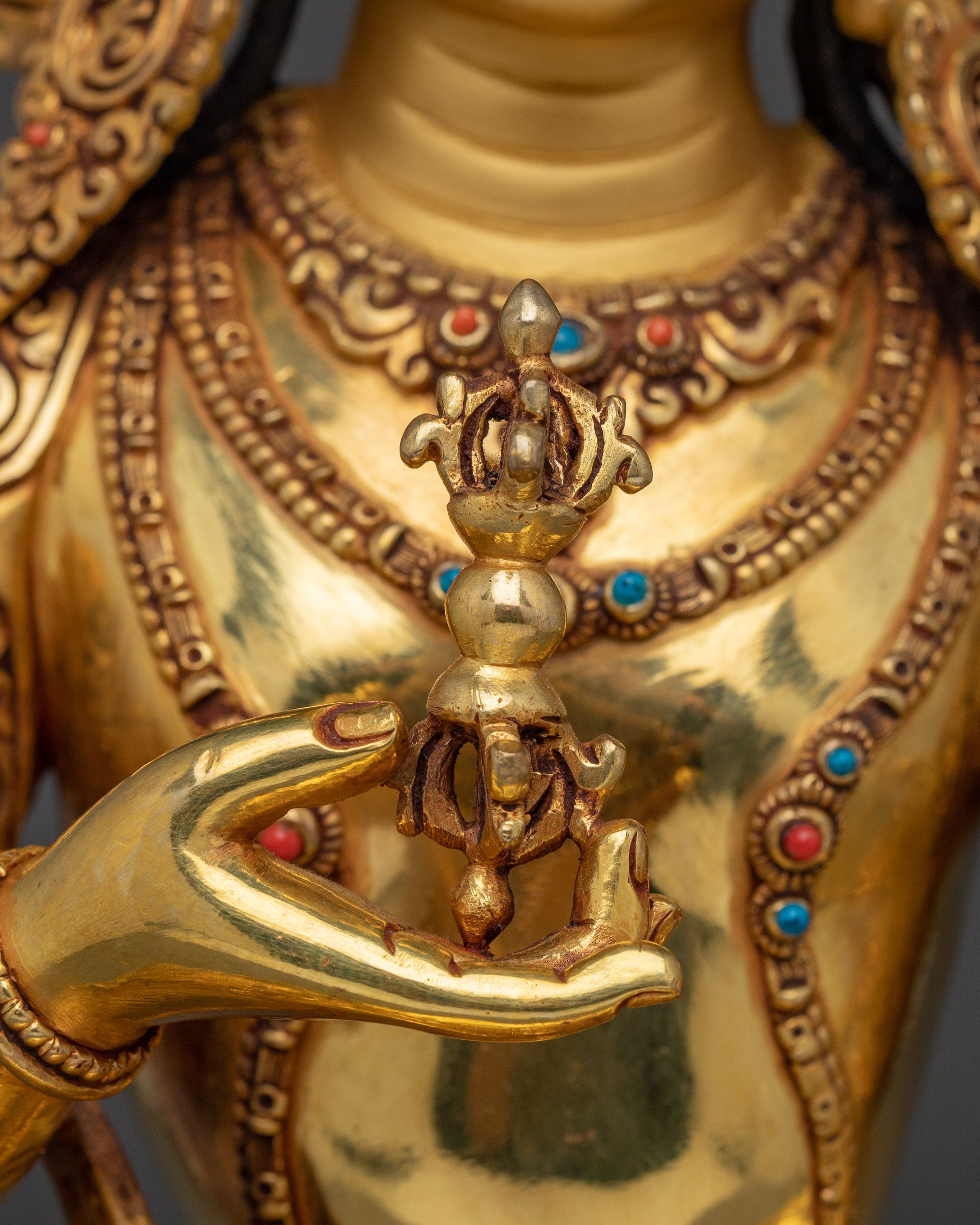 Vajrasattva, Purifier of Karma | Nepali Handcrafted Tantric Deity