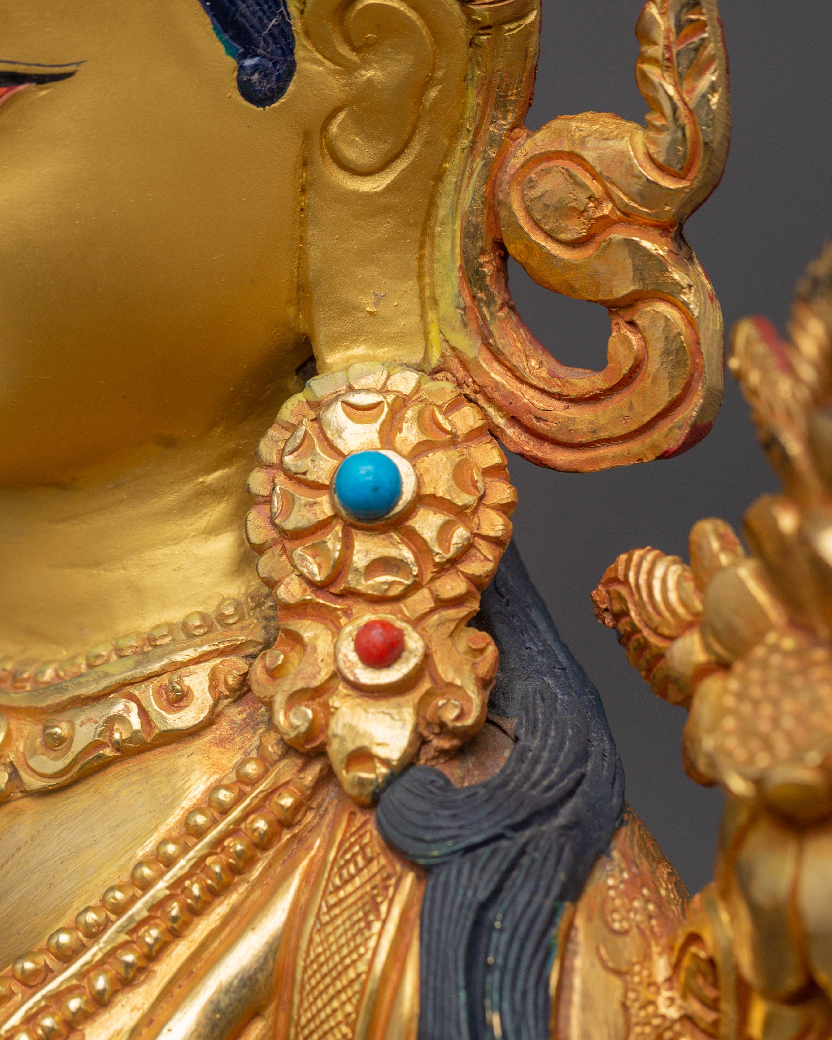 Golden Sita Tara Handmade Artwork | Tibetan Healing Goddess