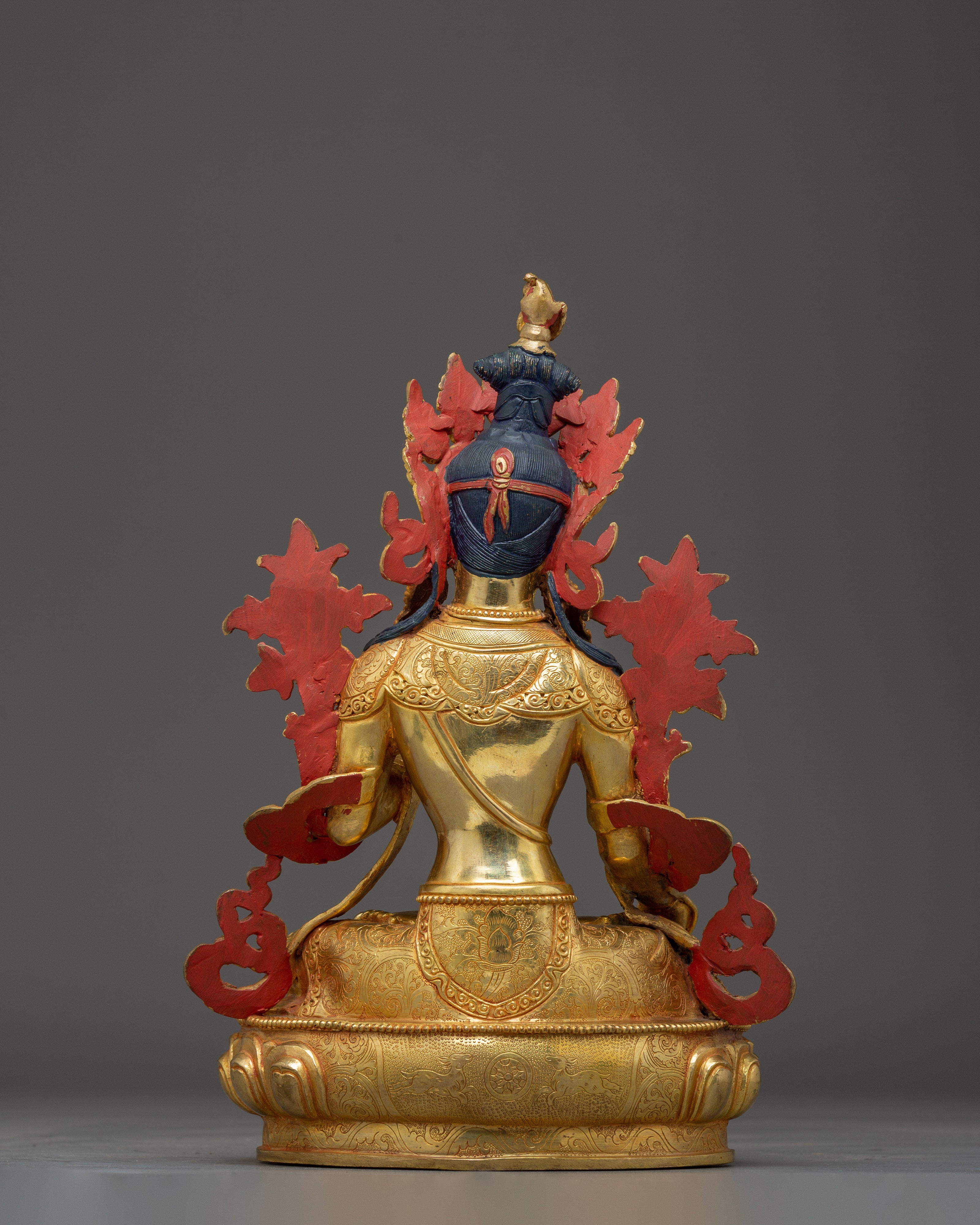 Golden Sita Tara Handmade Artwork | Tibetan Healing Goddess