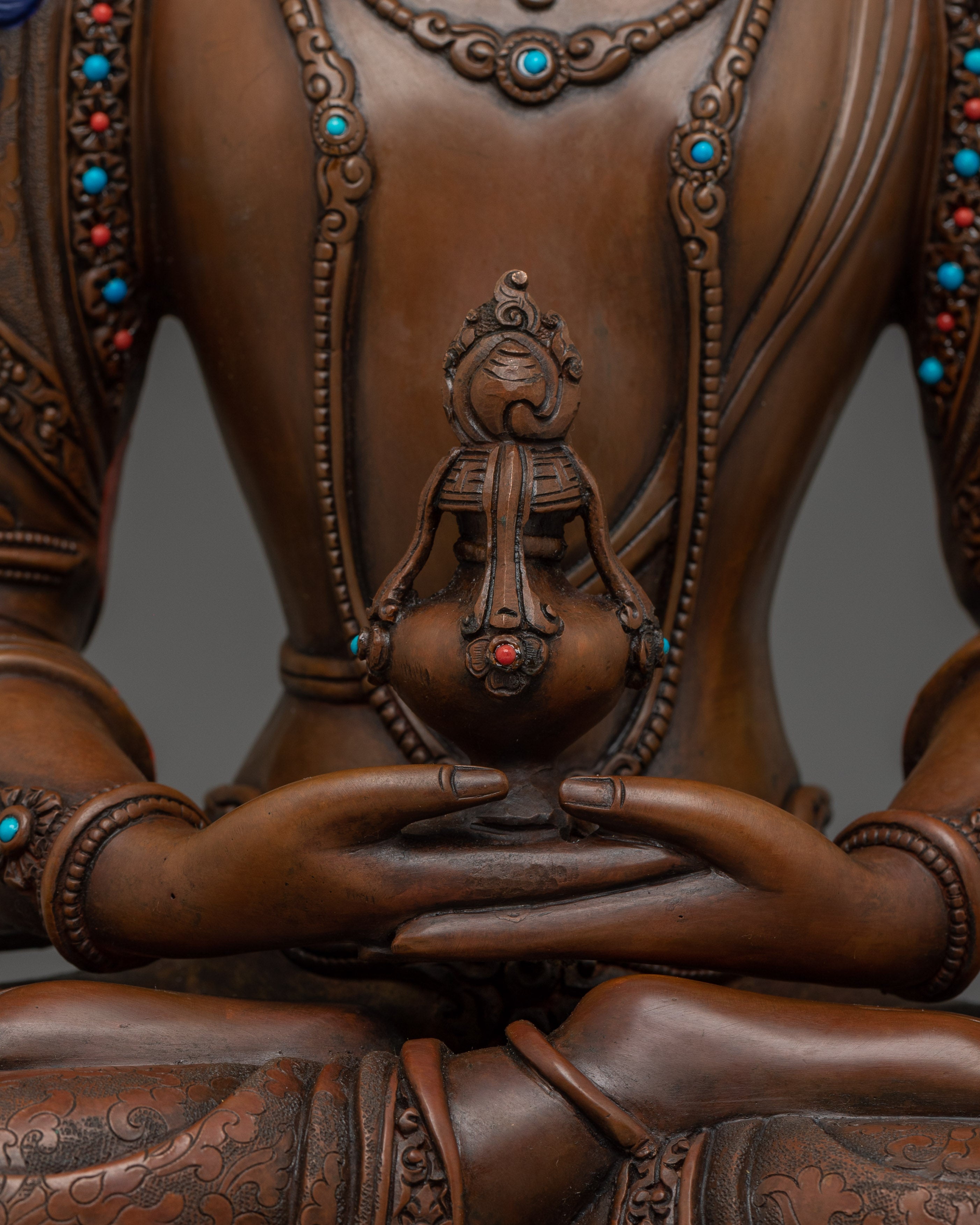 Sacred Amitayus Icon Artwork | Himalayan Tibetan Artwork