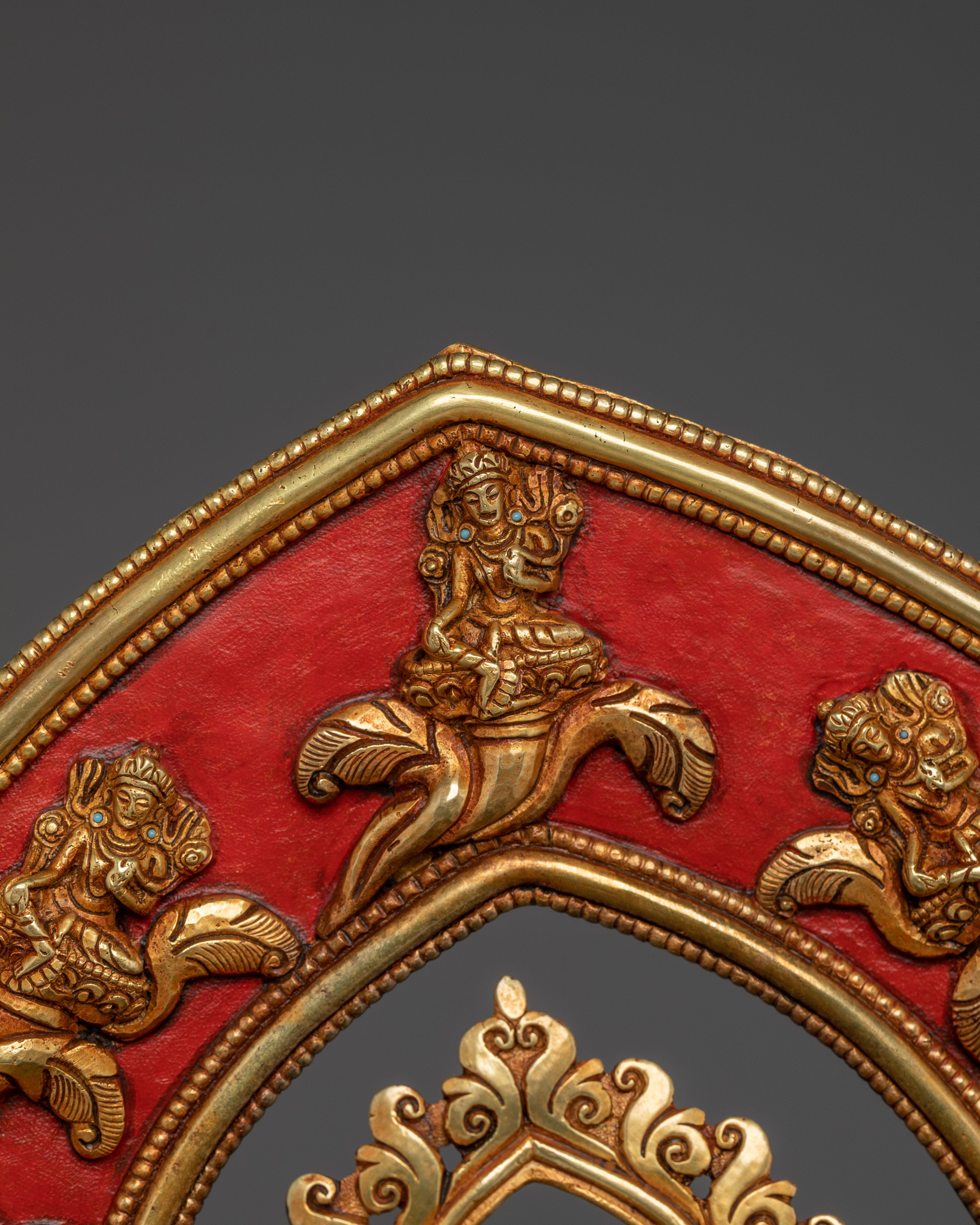 Green Tara, Swift Compassion in Action | Nepali Gold Gilded Statue