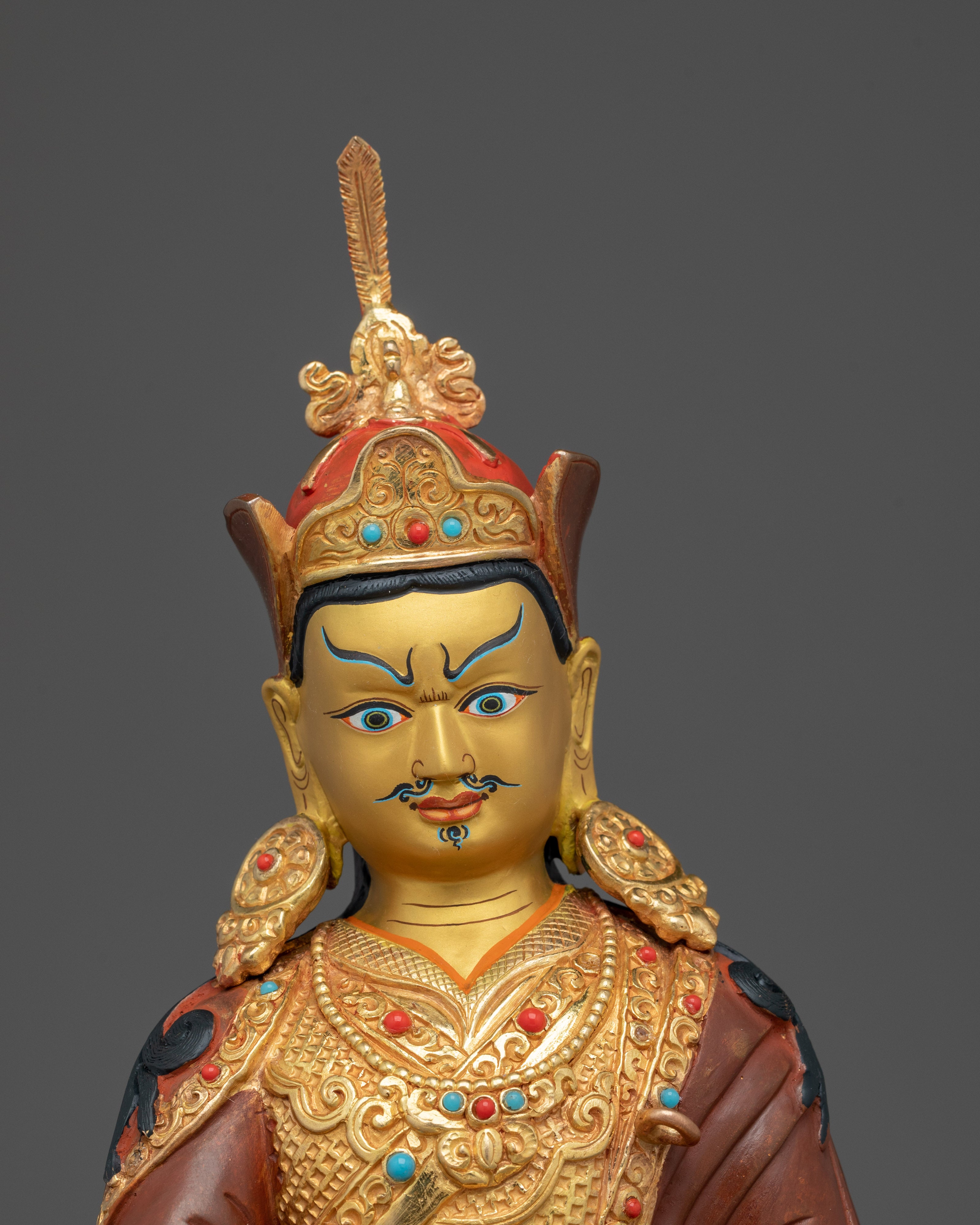 Guru Rinpoche Wisdom, Power, and Protection Art | Meditation & Spiritual Protection