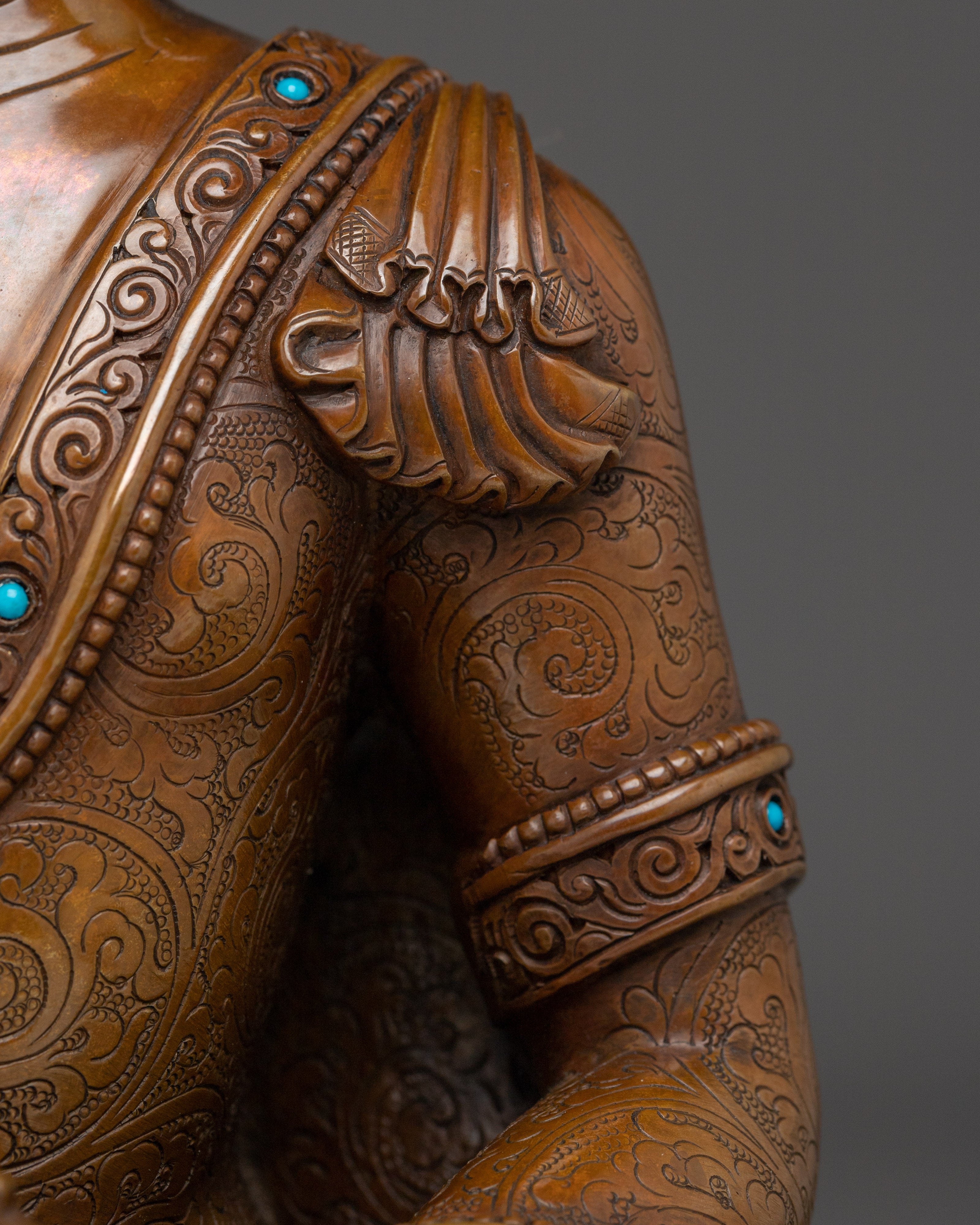 Ratnasambhava, Buddha of Abundance | Nepali Handcrafted Icon