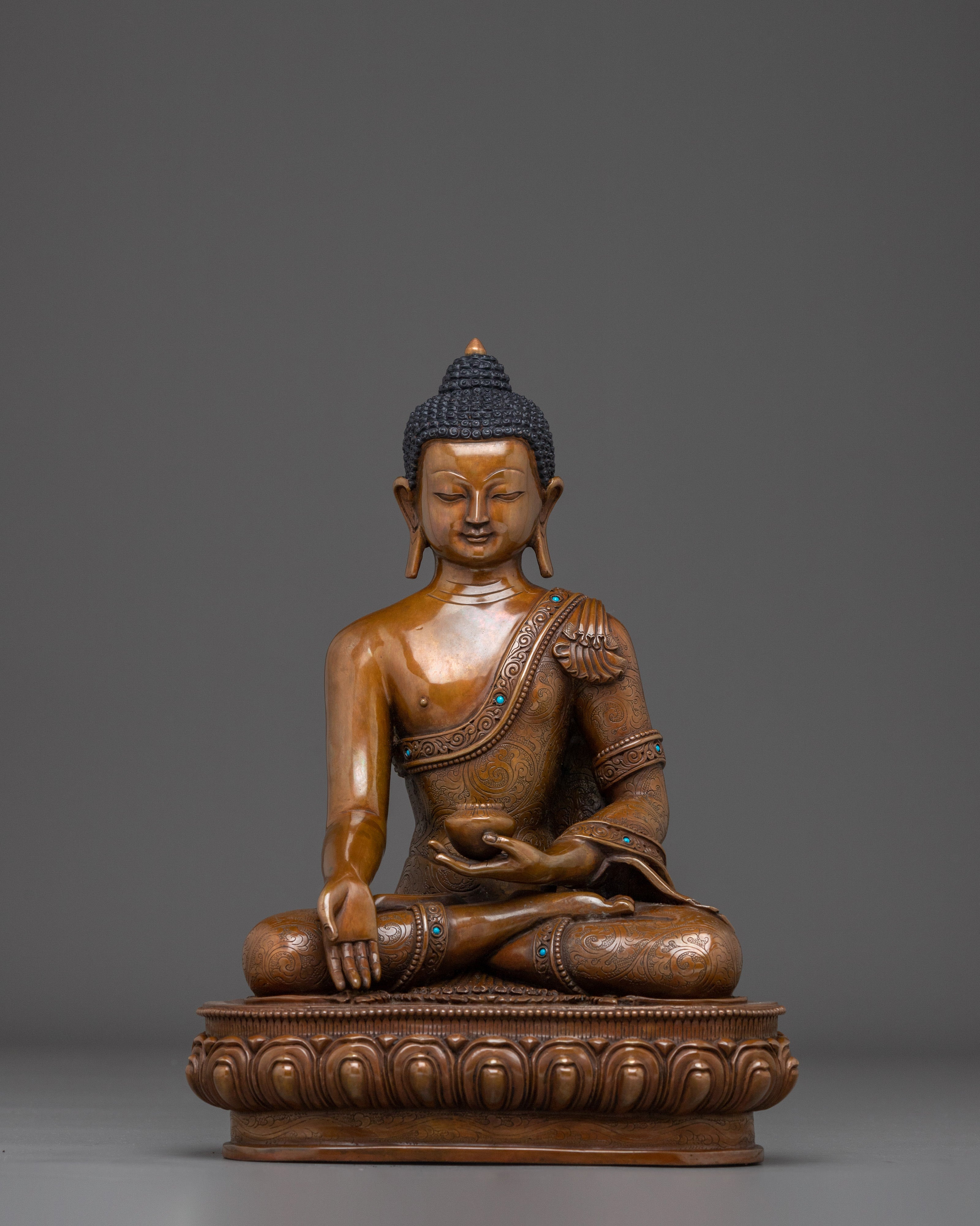 Ratnasambhava, Buddha of Abundance | Nepali Handcrafted Icon