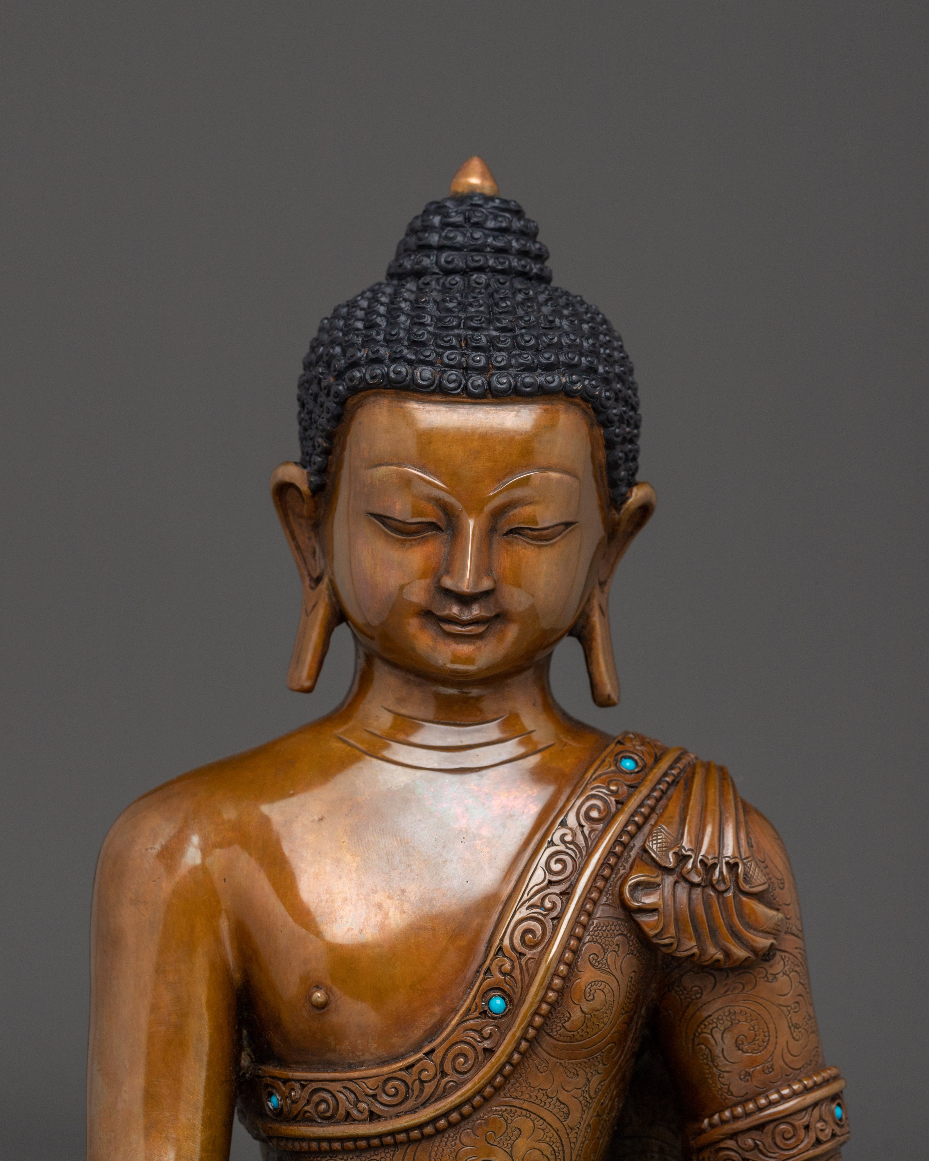 Ratnasambhava, Buddha of Abundance | Nepali Handcrafted Icon