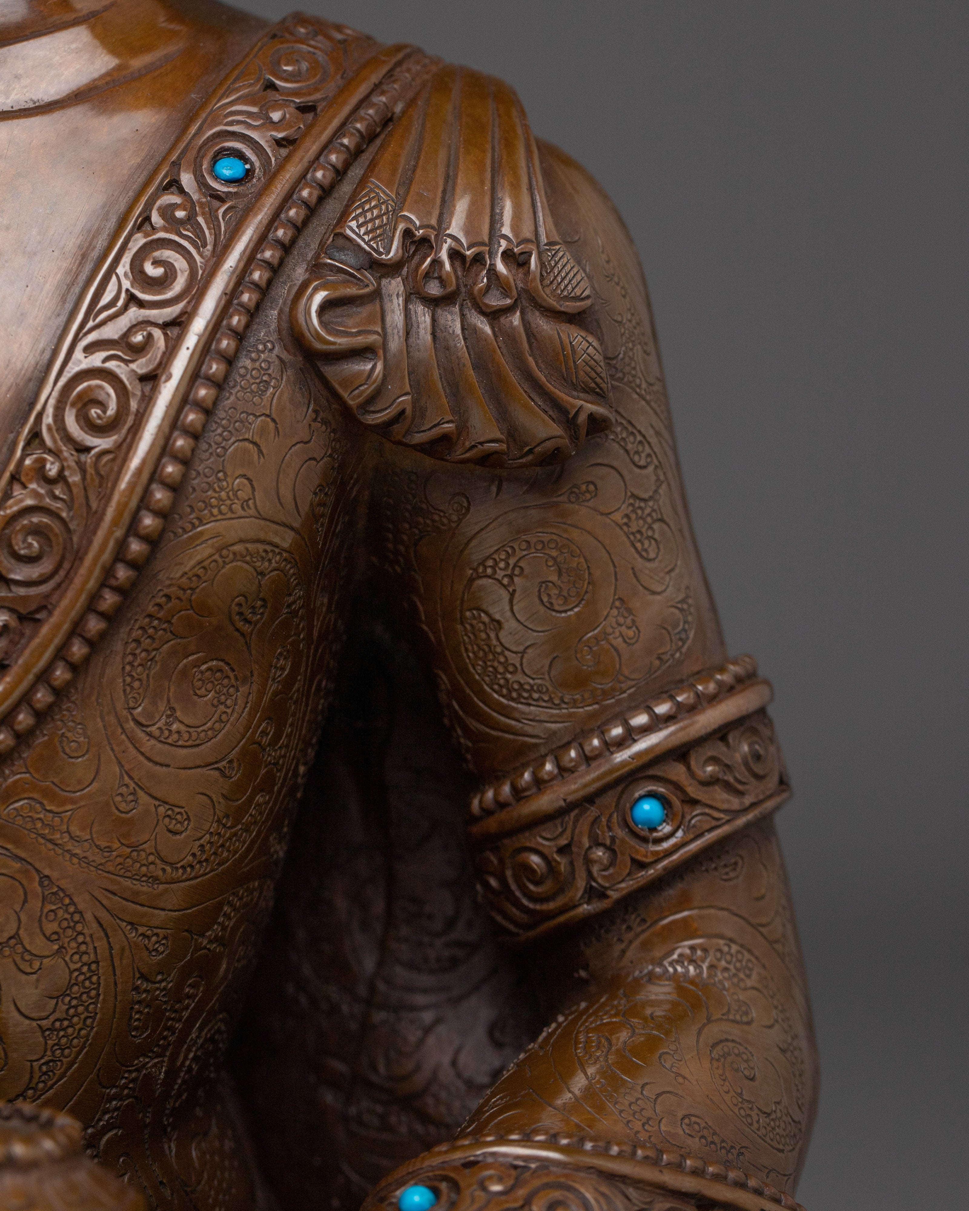 Amoghasiddhi, Buddha of Success | Nepali Handcrafted Icon