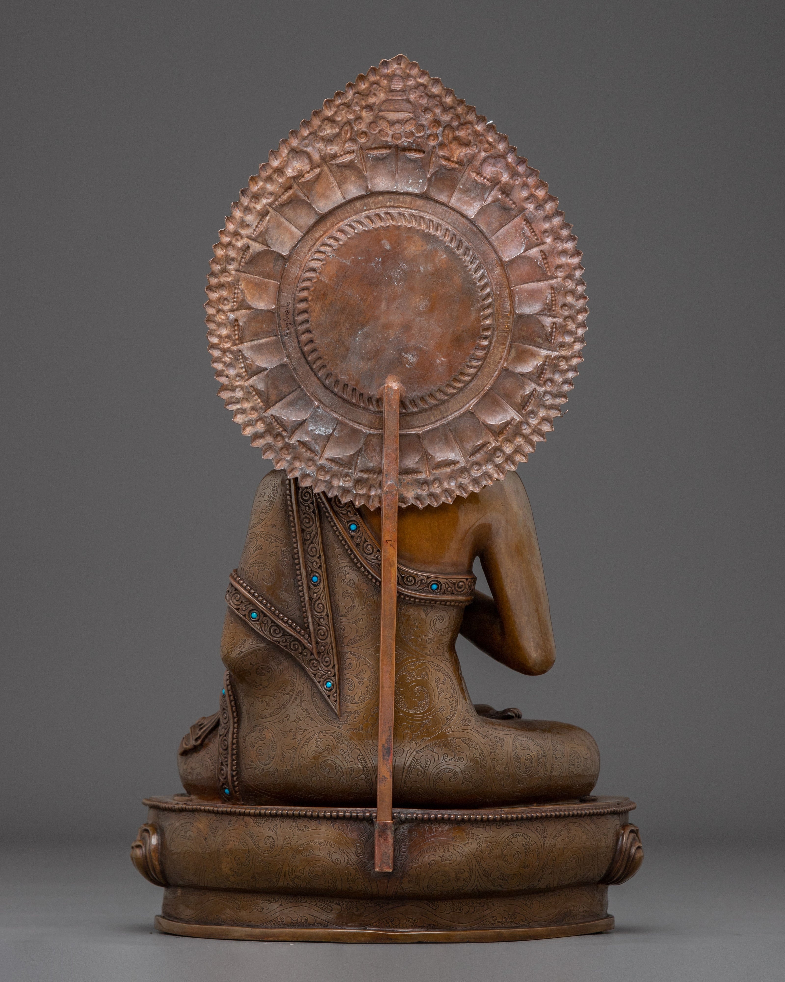 Amoghasiddhi, Buddha of Success | Nepali Handcrafted Icon