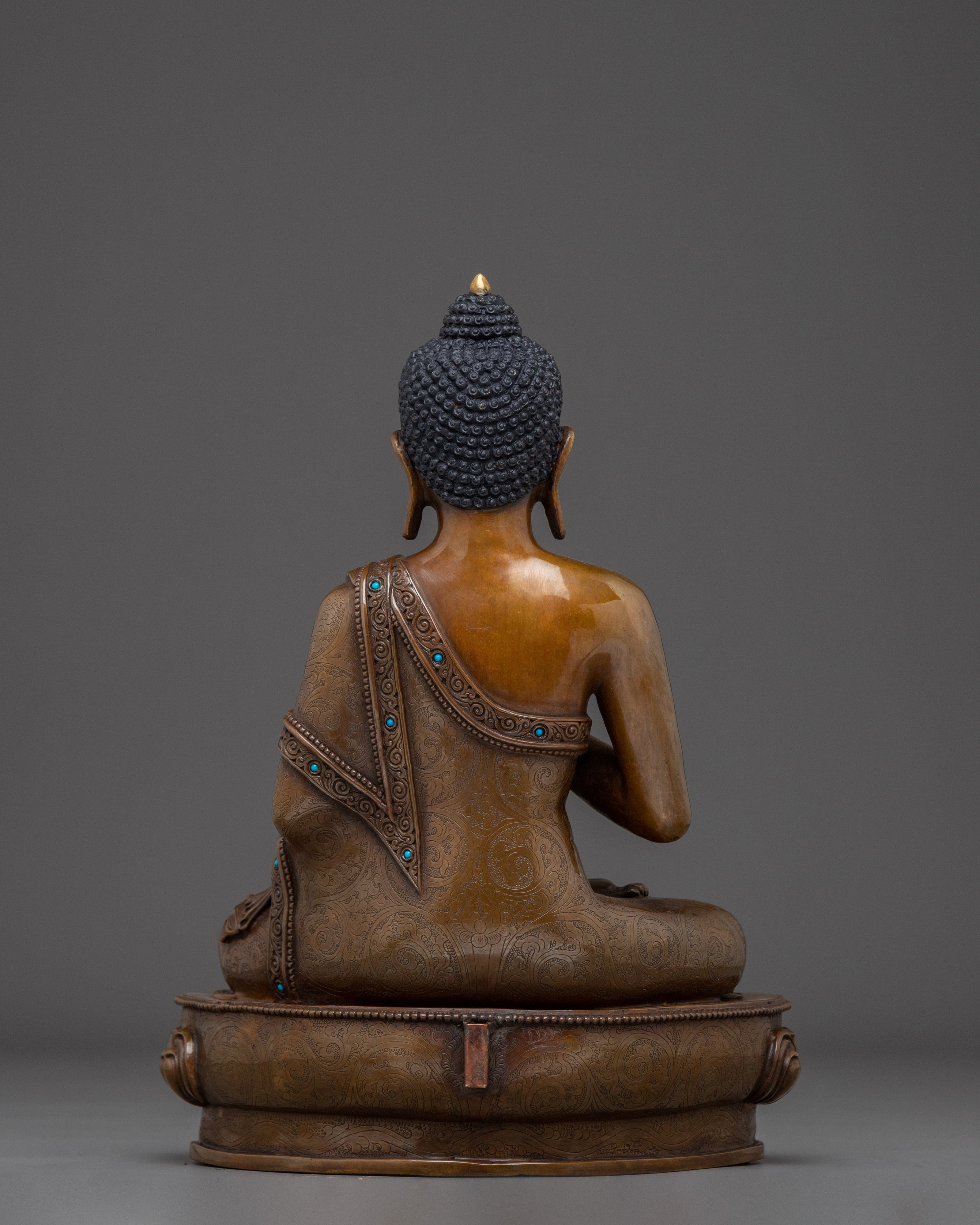 Amoghasiddhi, Buddha of Success | Nepali Handcrafted Icon