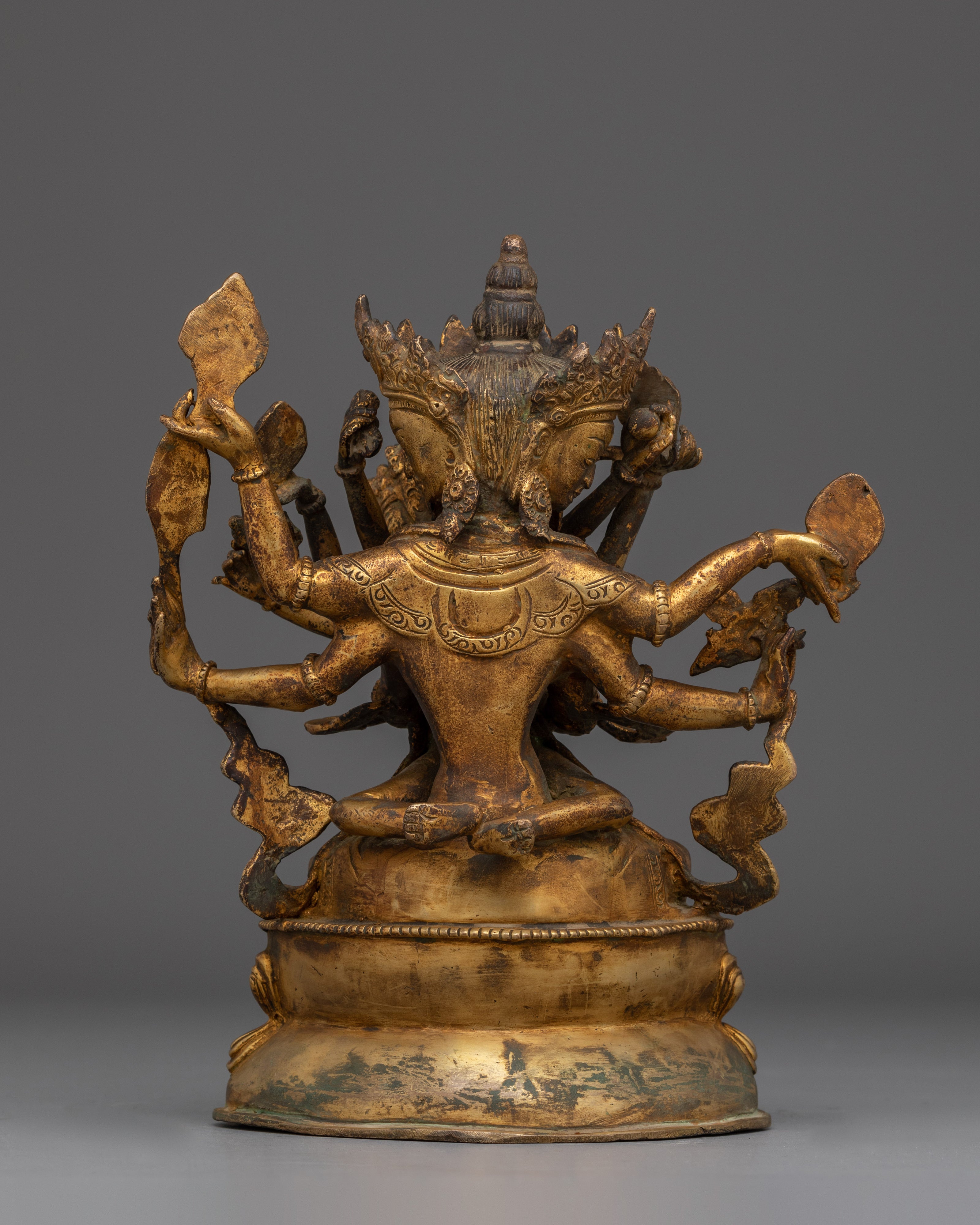 Guhyasamaja Statue: Prominent Meditational Deity