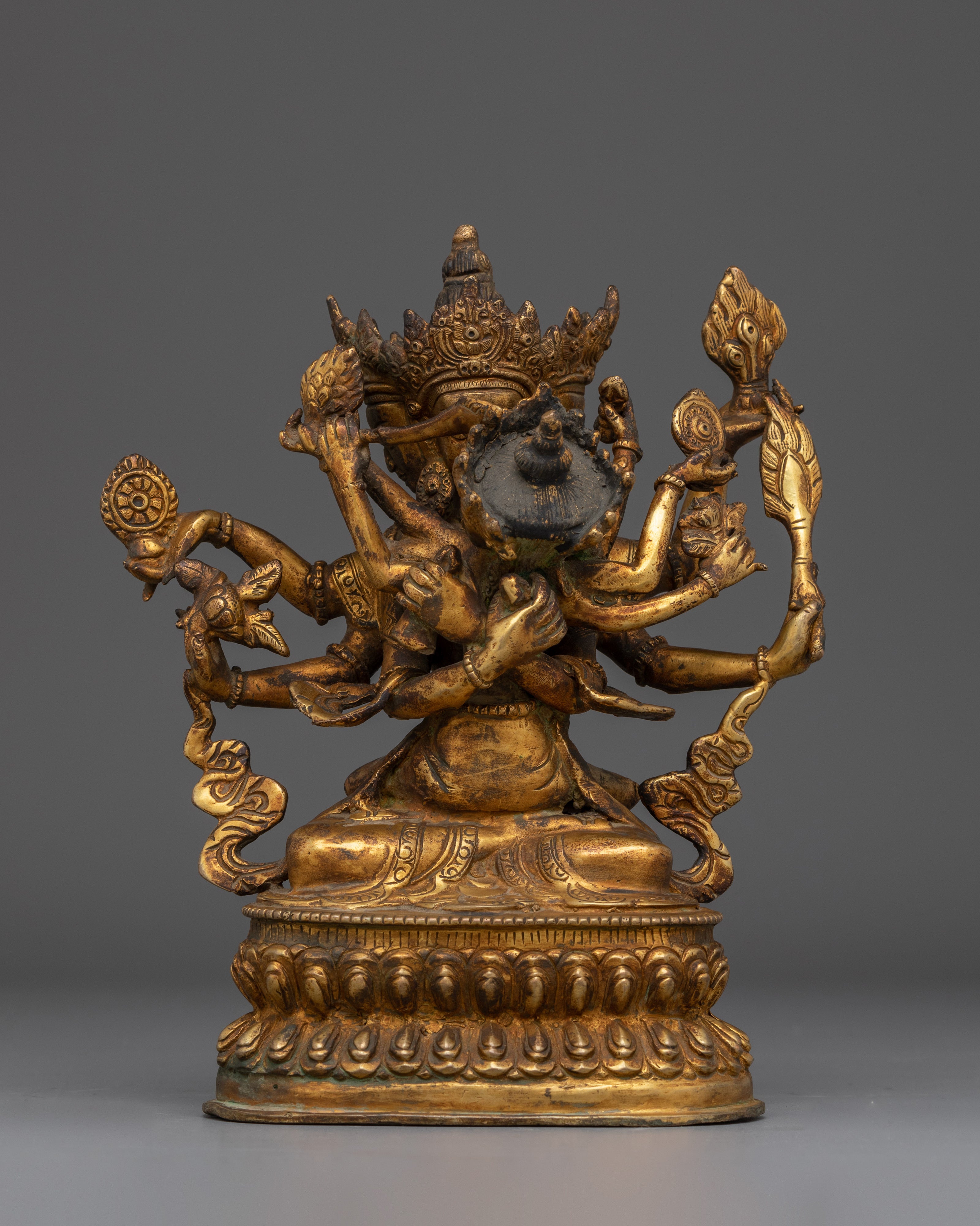 Guhyasamaja Statue: Prominent Meditational Deity