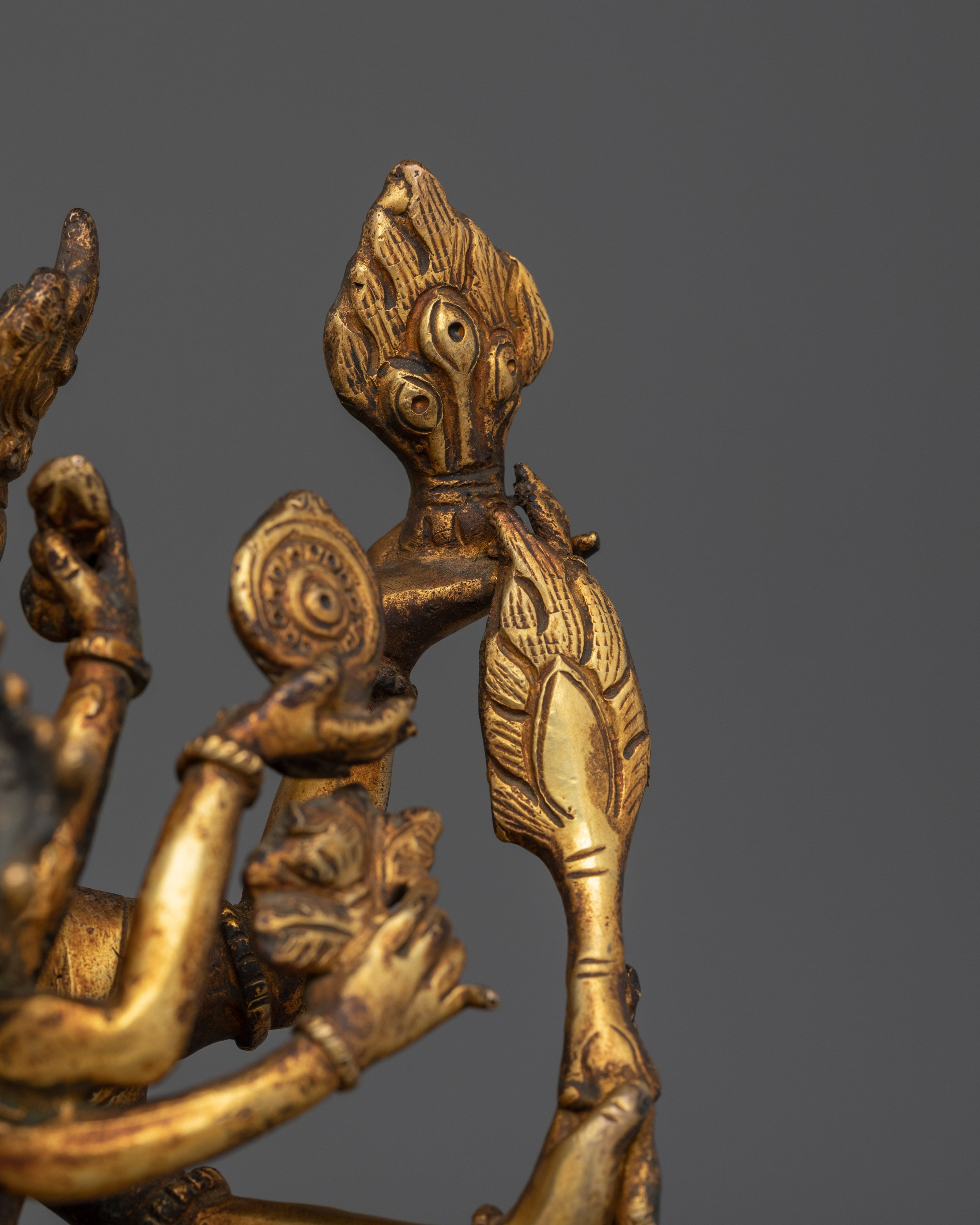 Guhyasamaja Statue: Prominent Meditational Deity