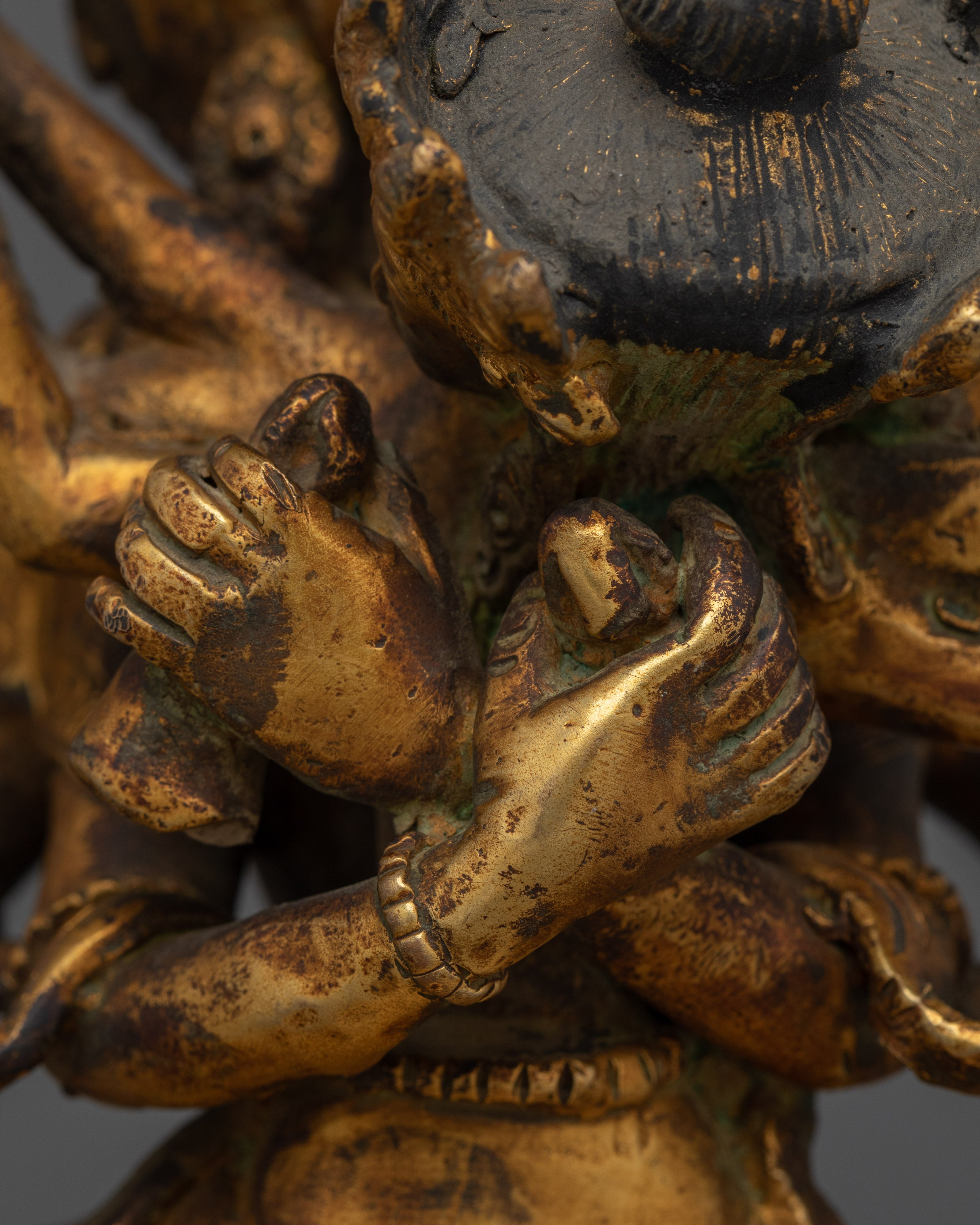 Guhyasamaja Statue: Prominent Meditational Deity