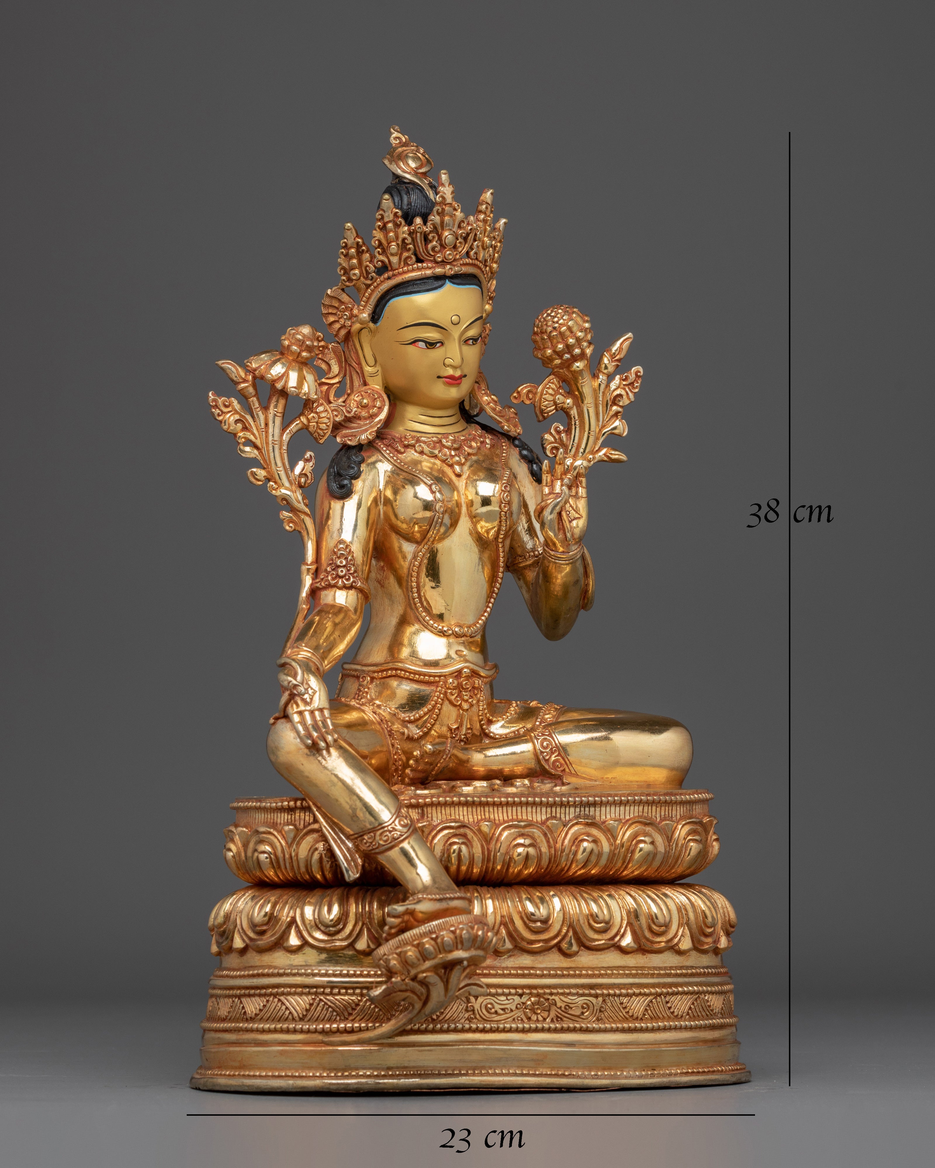 Green Tara Divine Feminine Protector Art