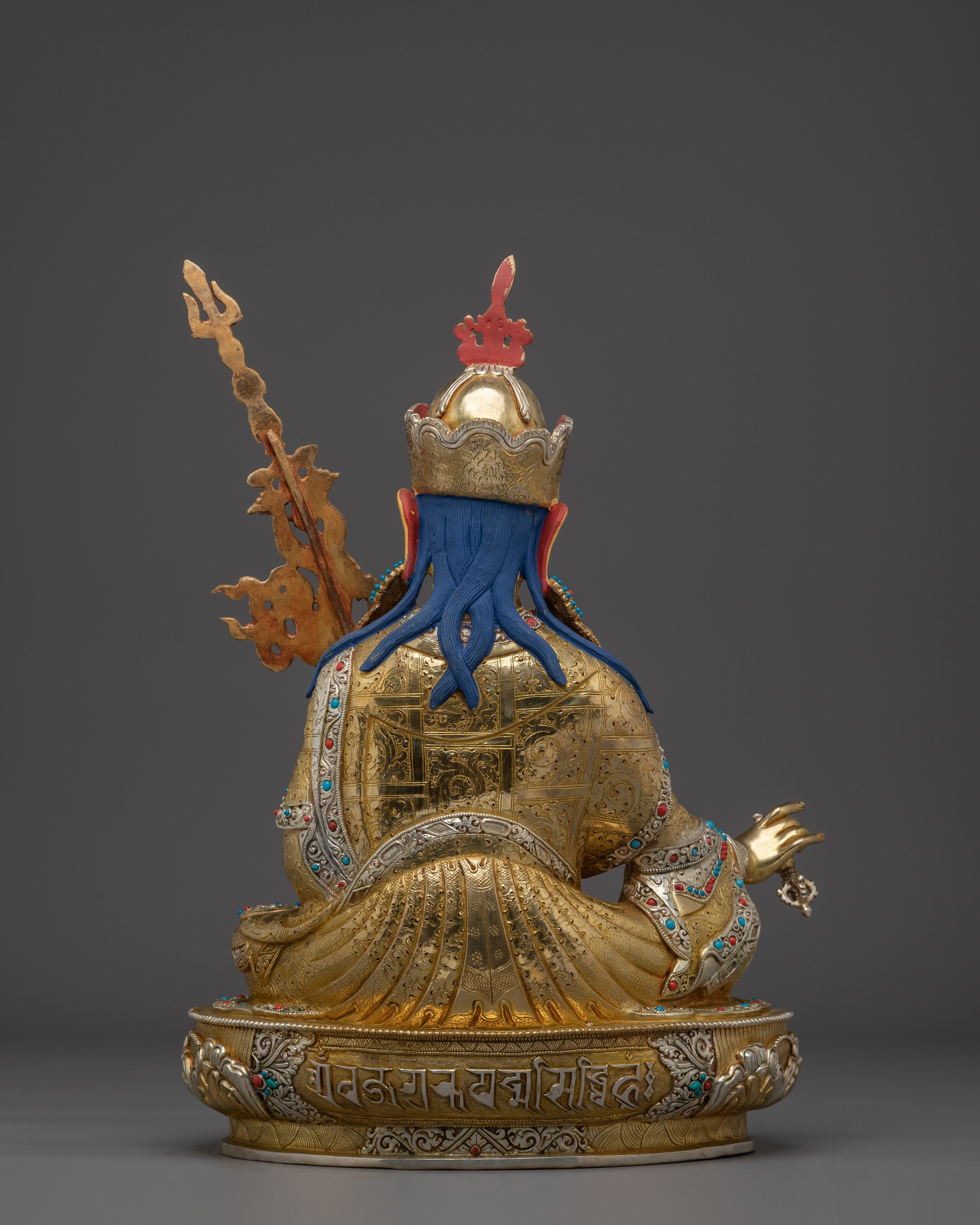 24K Gold Guru Rinpoche Artwork | Meditation & Protection