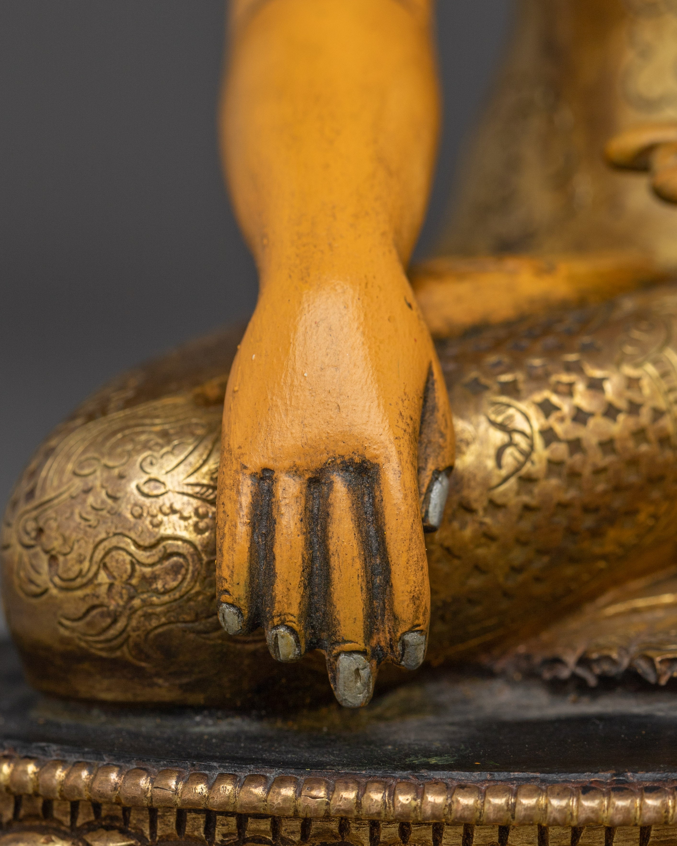 Revered Three Buddha Art Set | Buddha Trinity Statue