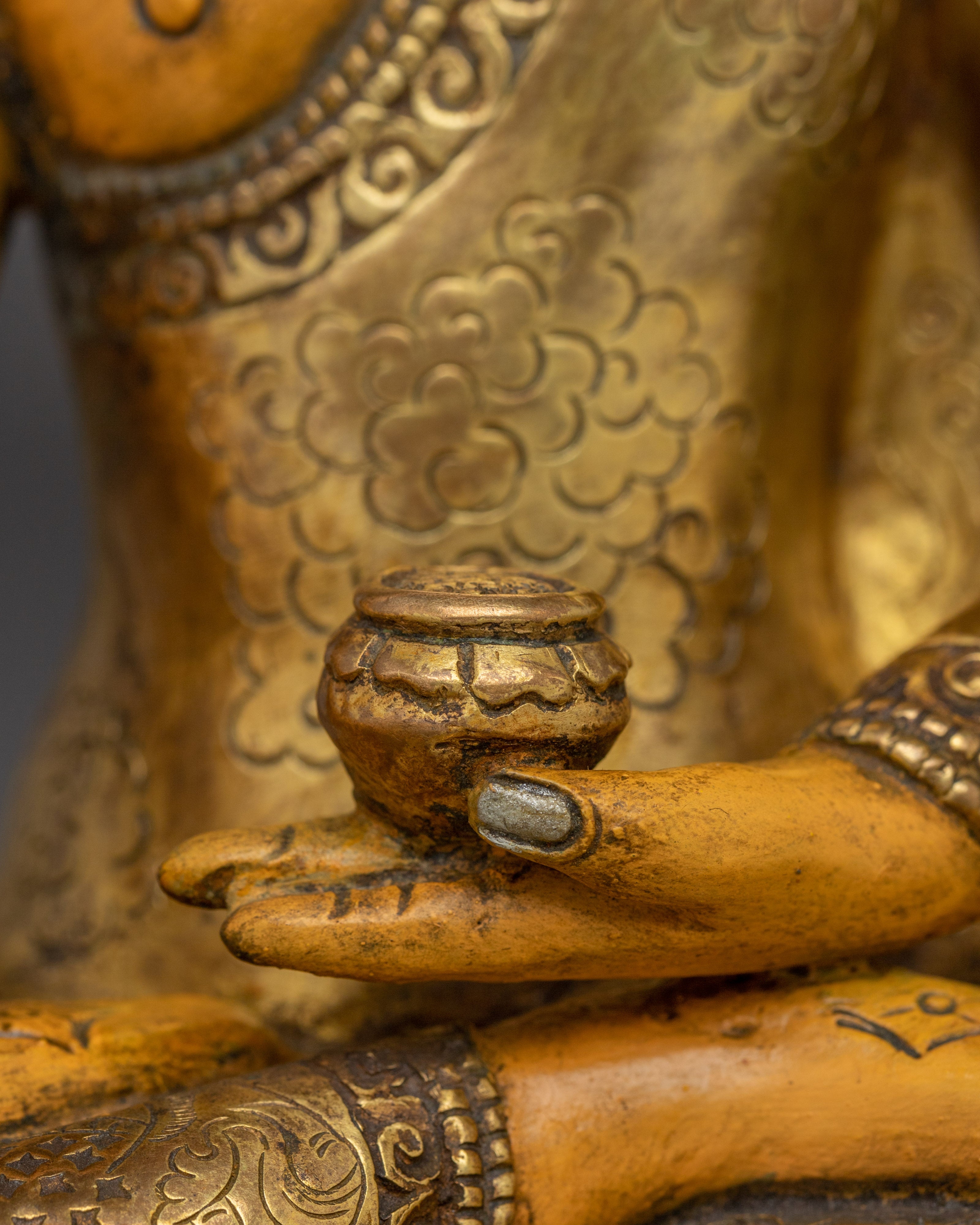 Revered Three Buddha Art Set | Buddha Trinity Statue