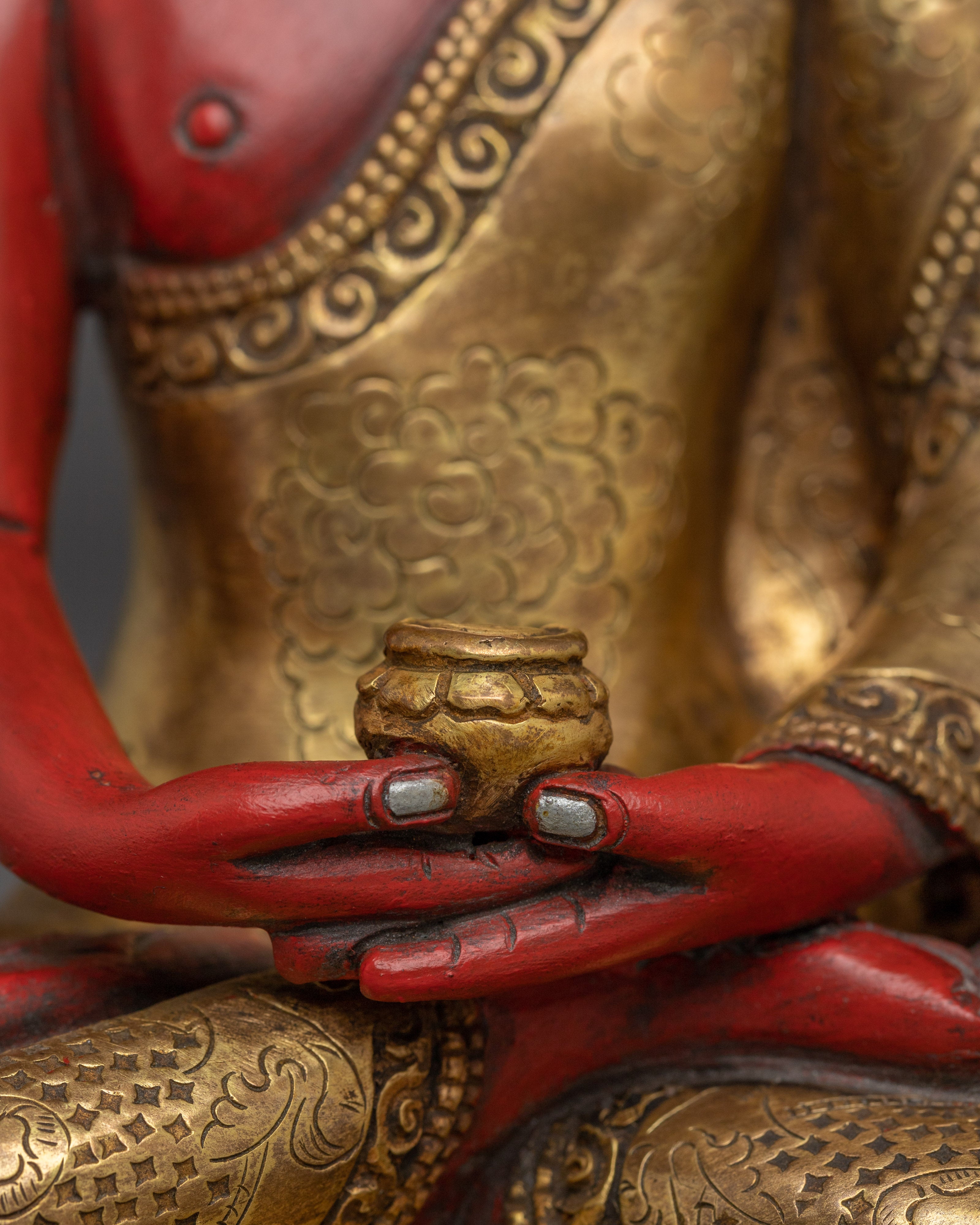 Revered Three Buddha Art Set | Buddha Trinity Statue