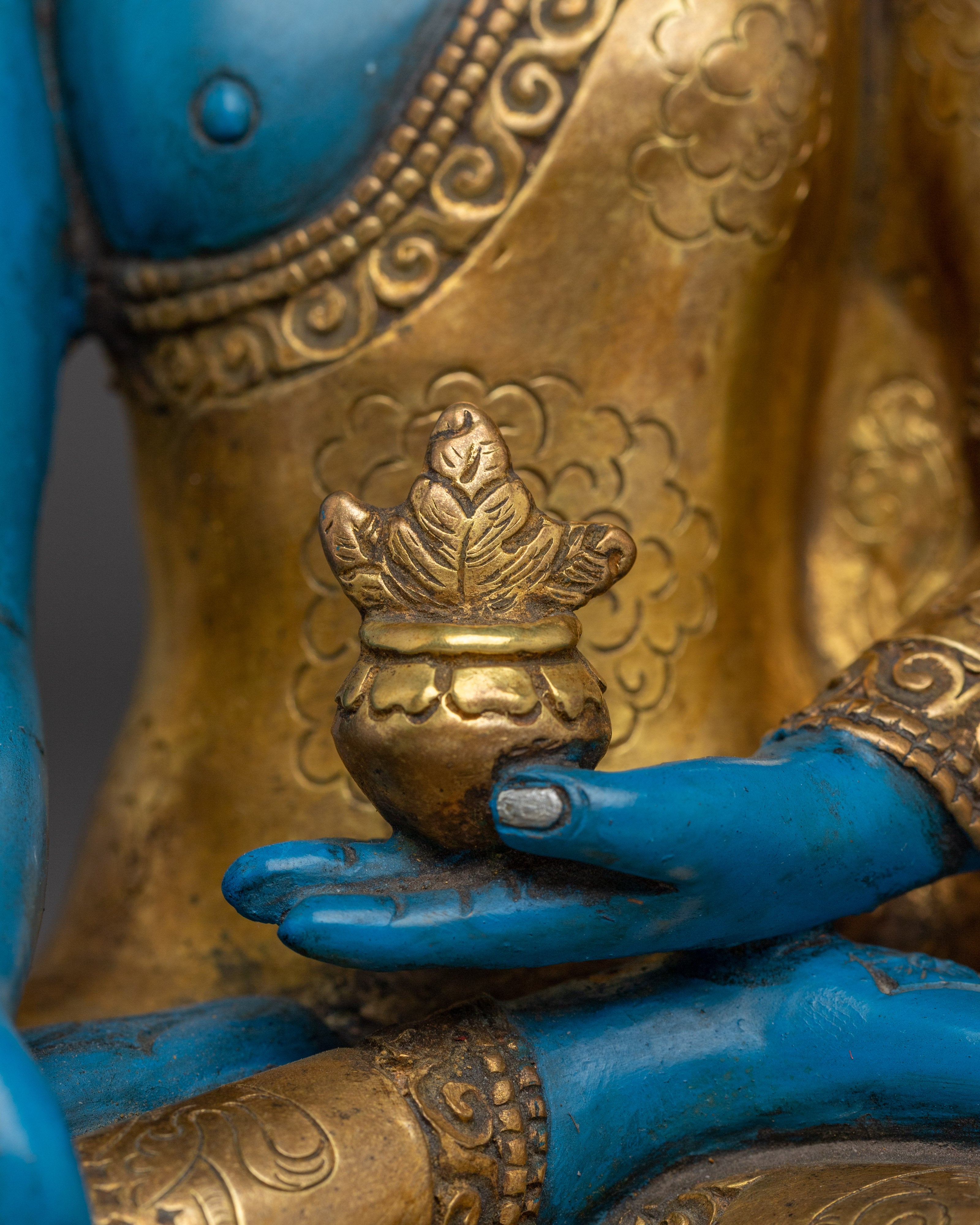 Revered Three Buddha Art Set | Buddha Trinity Statue