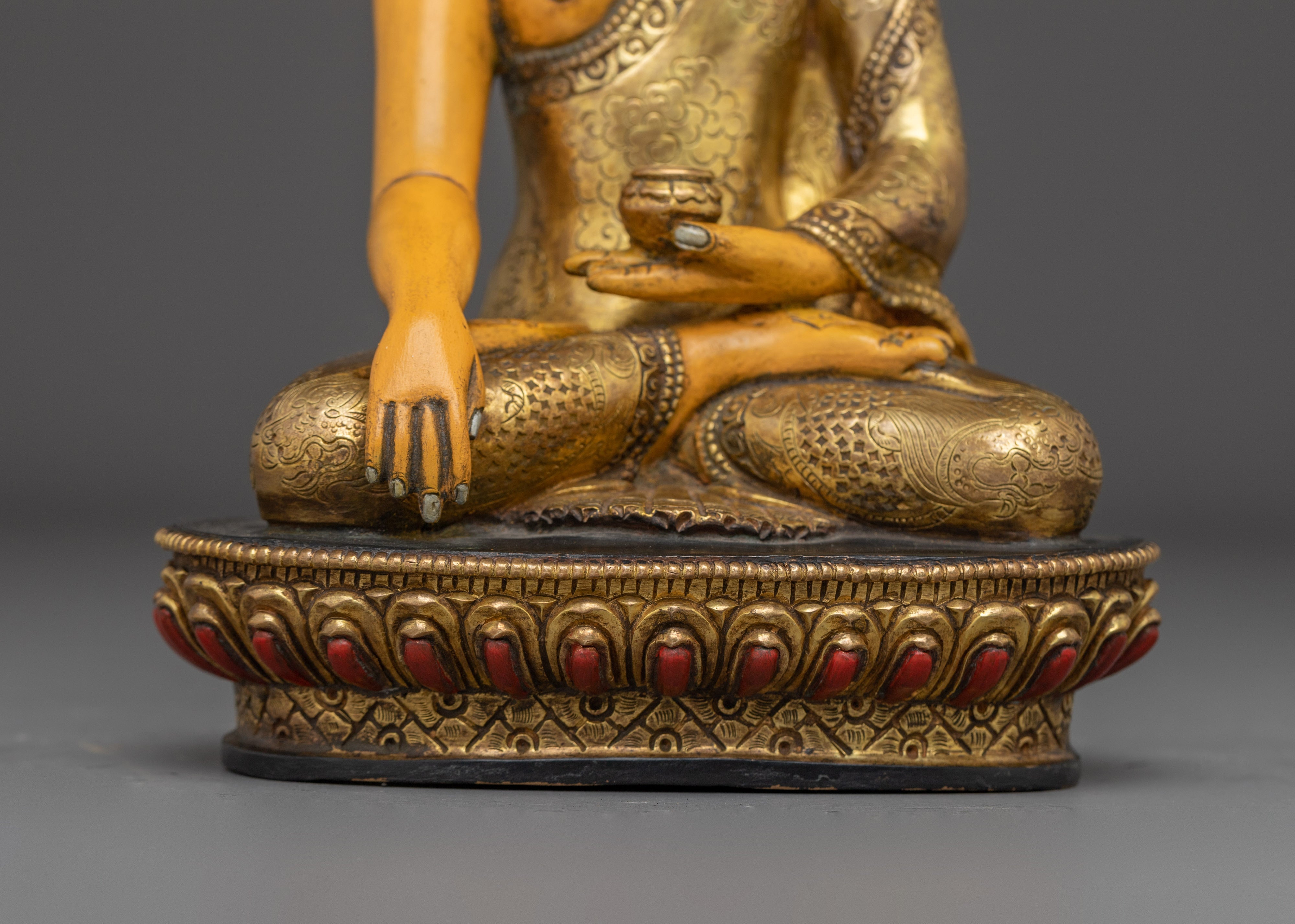 Revered Three Buddha Art Set | Buddha Trinity Statue