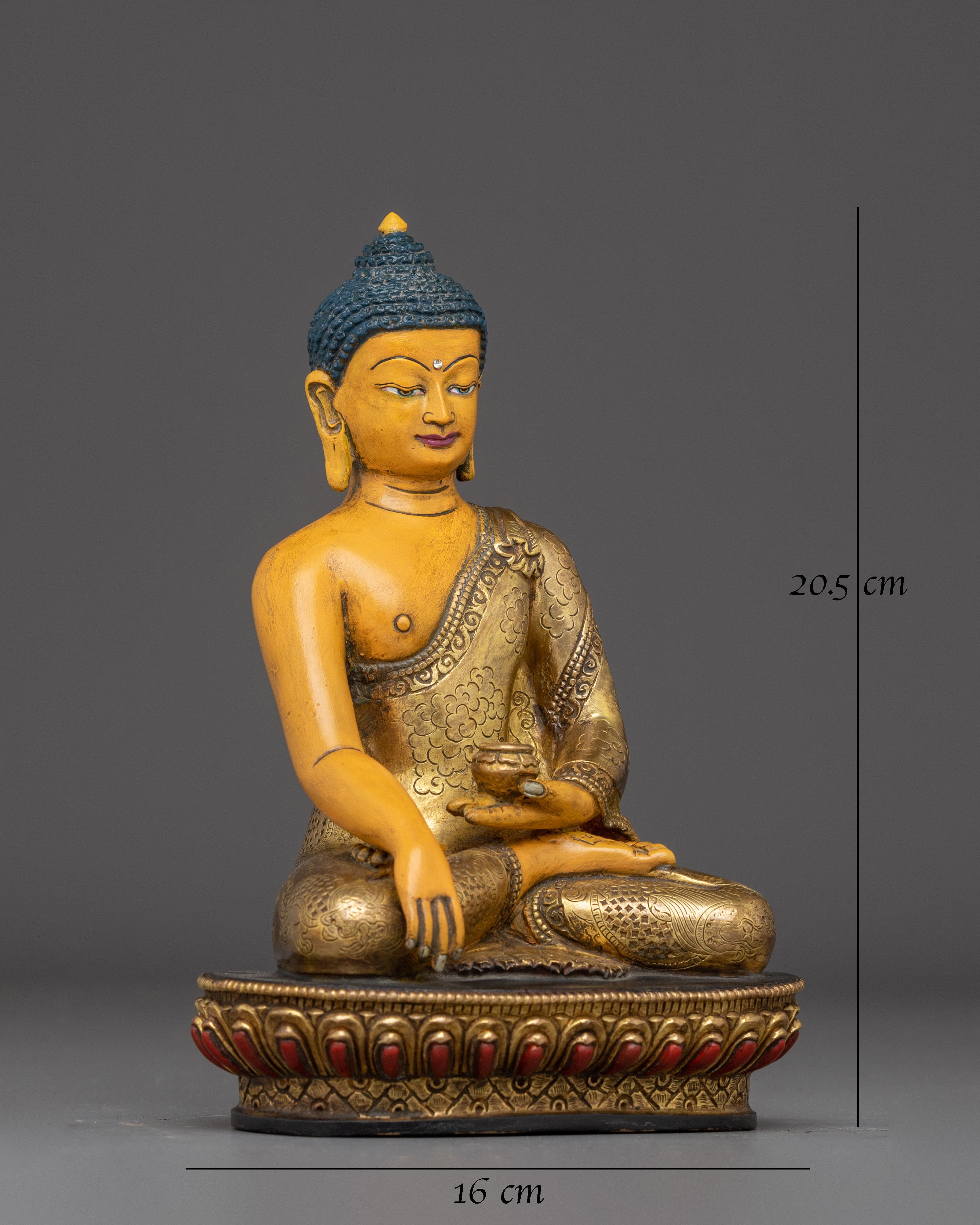 Revered Three Buddha Art Set