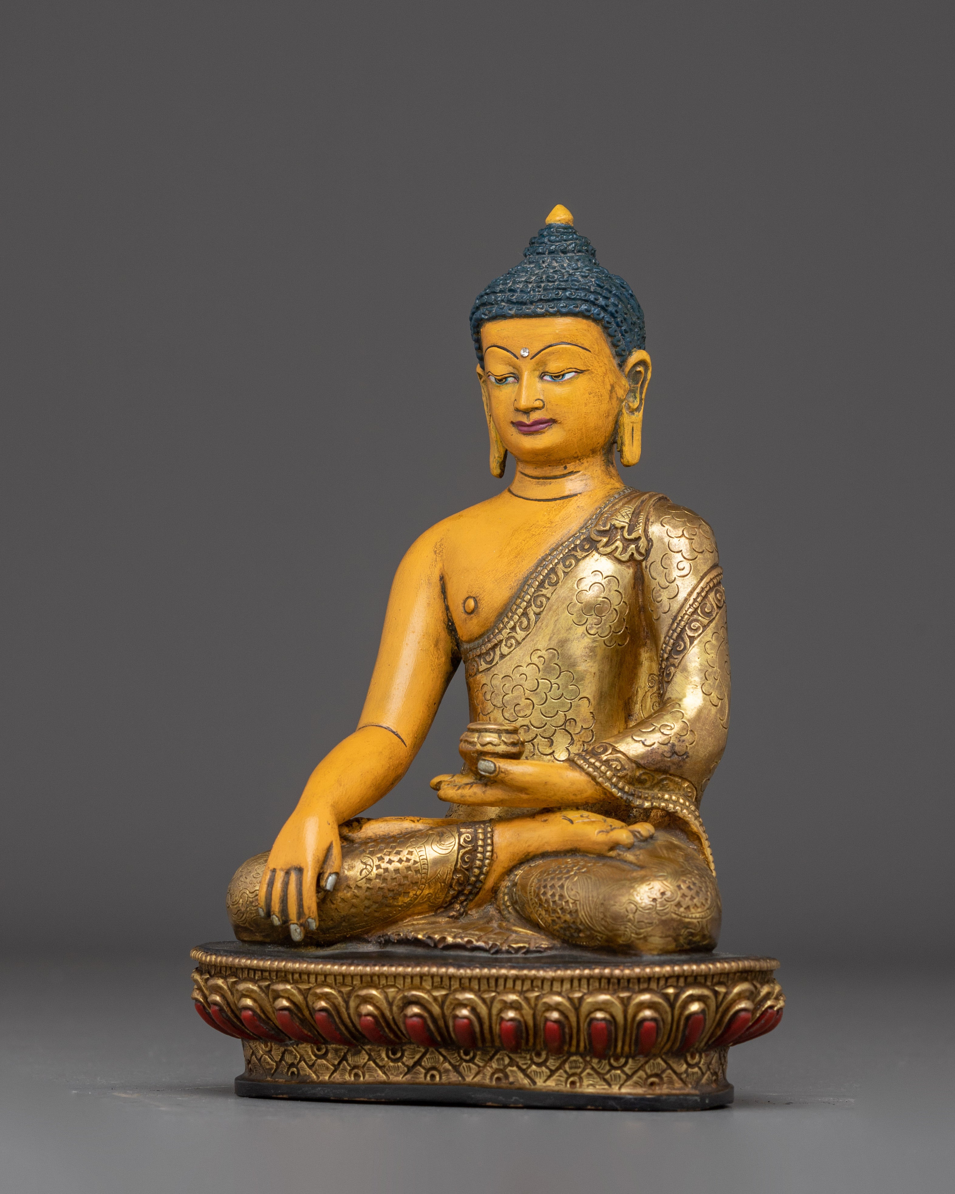 Revered Three Buddha Art Set | Buddha Trinity Statue