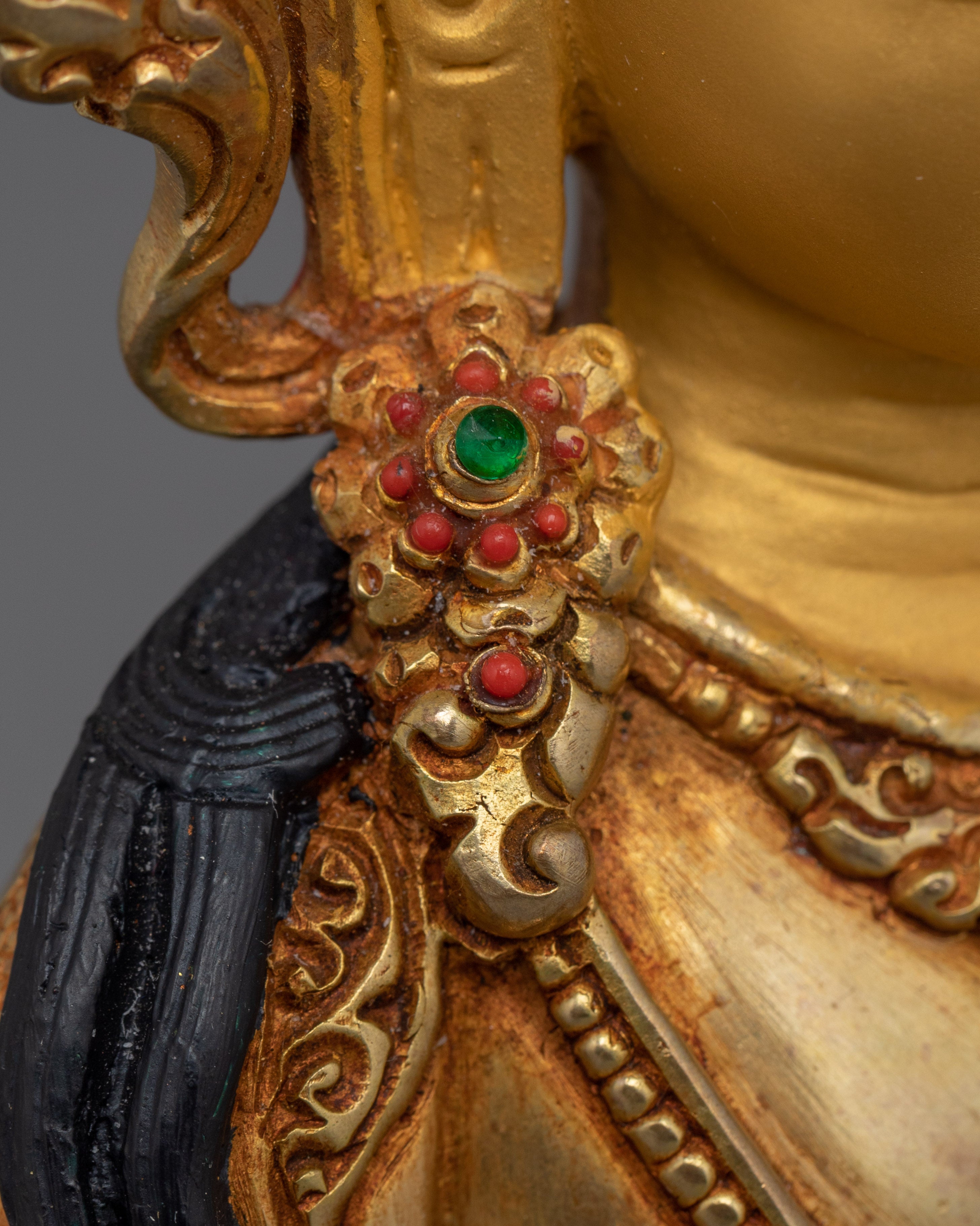 Amitayus Statue with 24K Gold Gilding | Meditation & Spiritual Home Decor