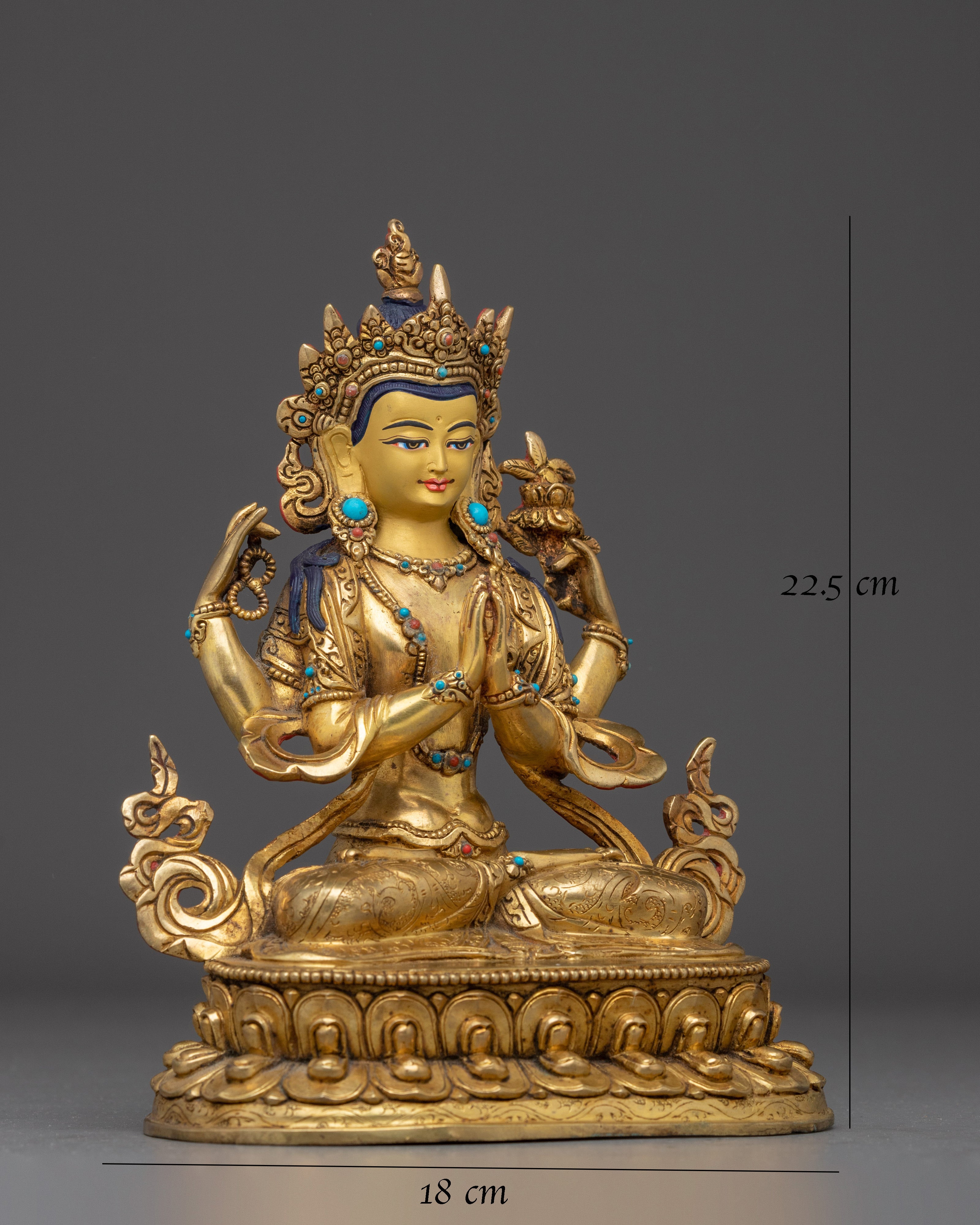 Avalokiteshvara Statue: The compassionate Bodhisattva