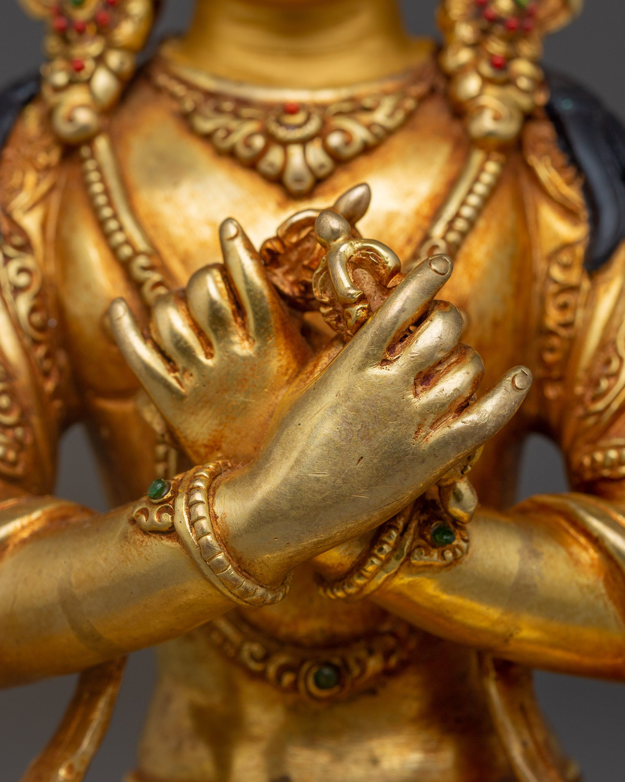 Copper Vajradhara Statue: The Cosmic Buddha