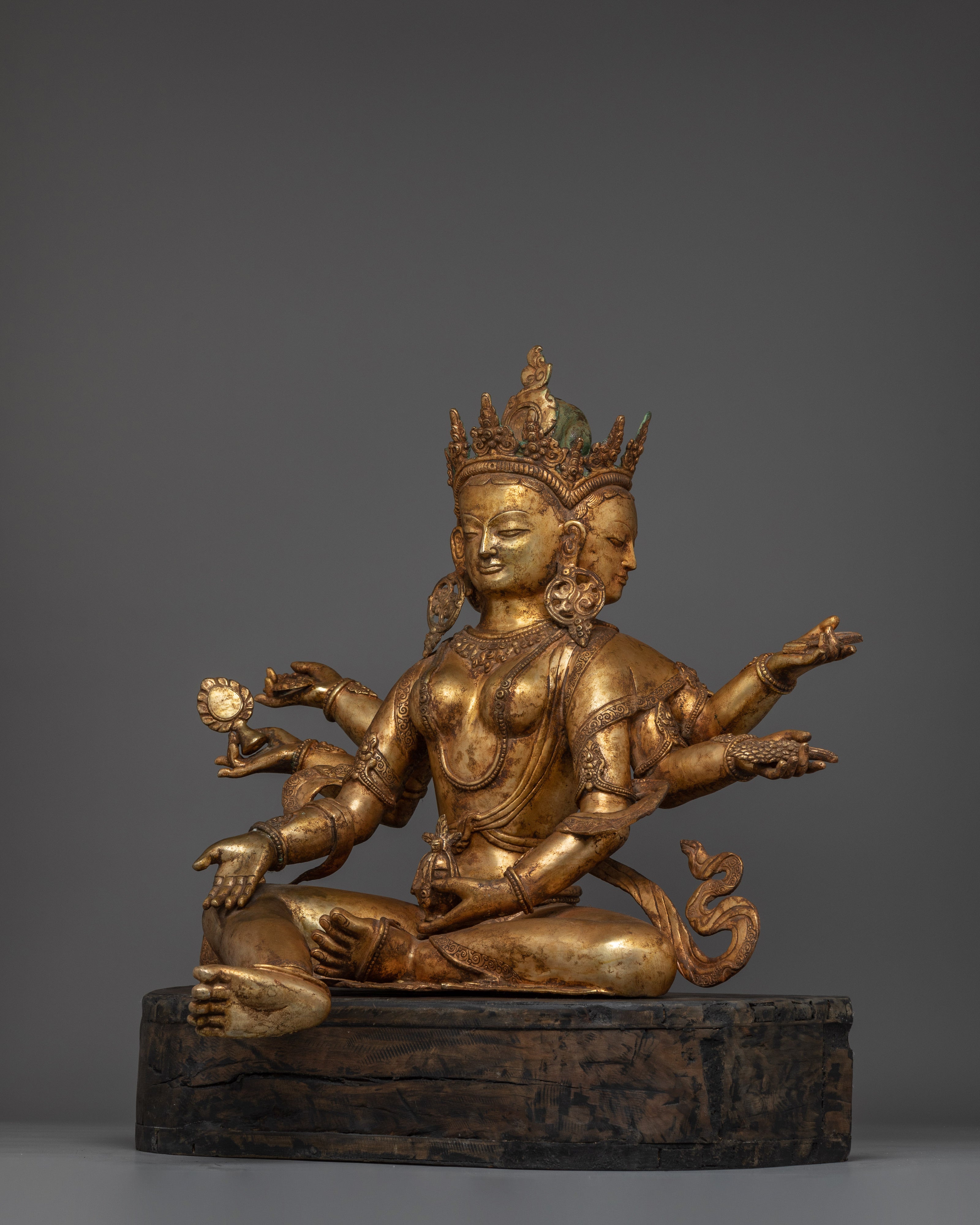 Himalayan Vasudhara Statue | Nepali Crafted Icon