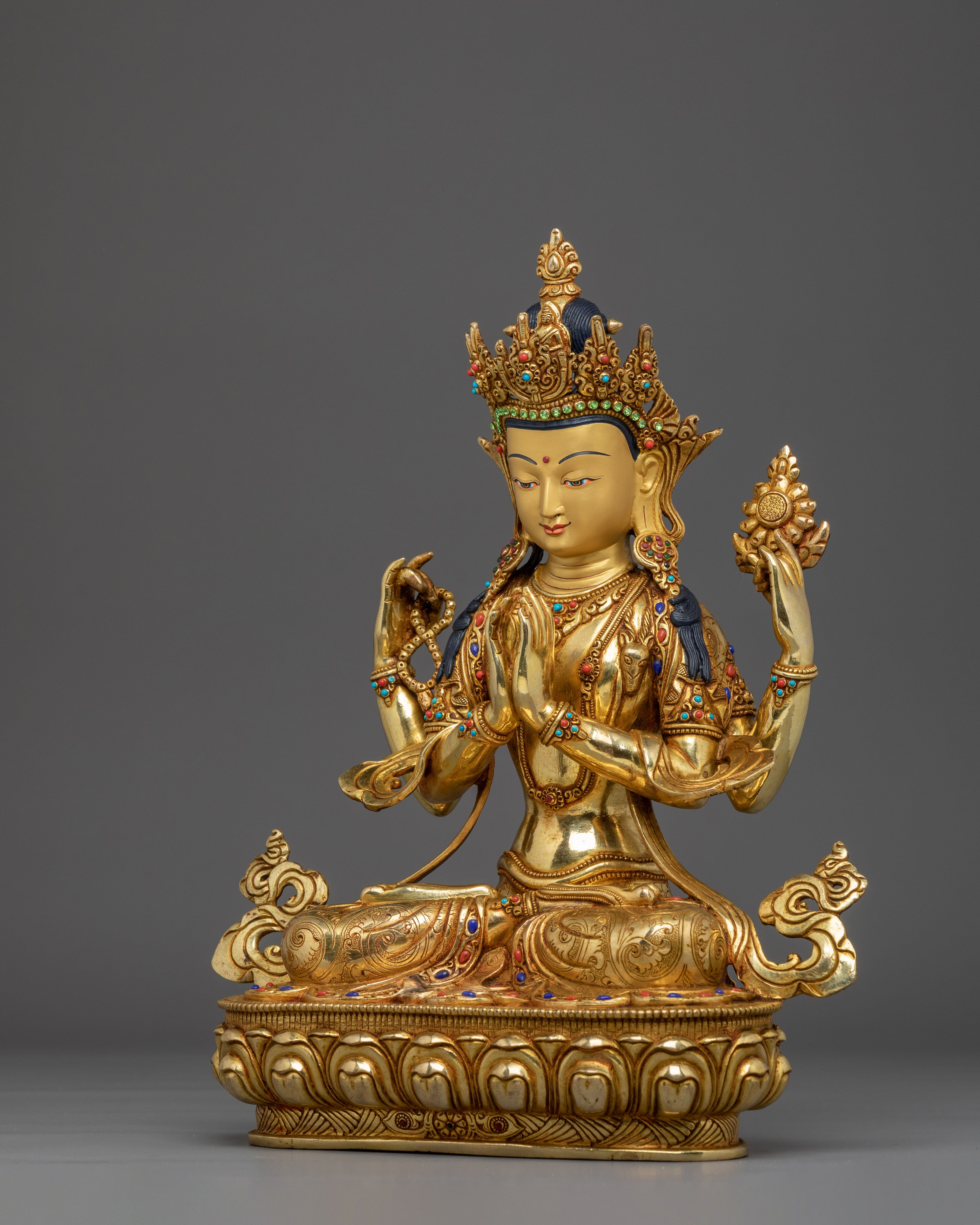 Chenrezig, Sacred Avalokiteshvara | Bodhisattva of Love and Compassion