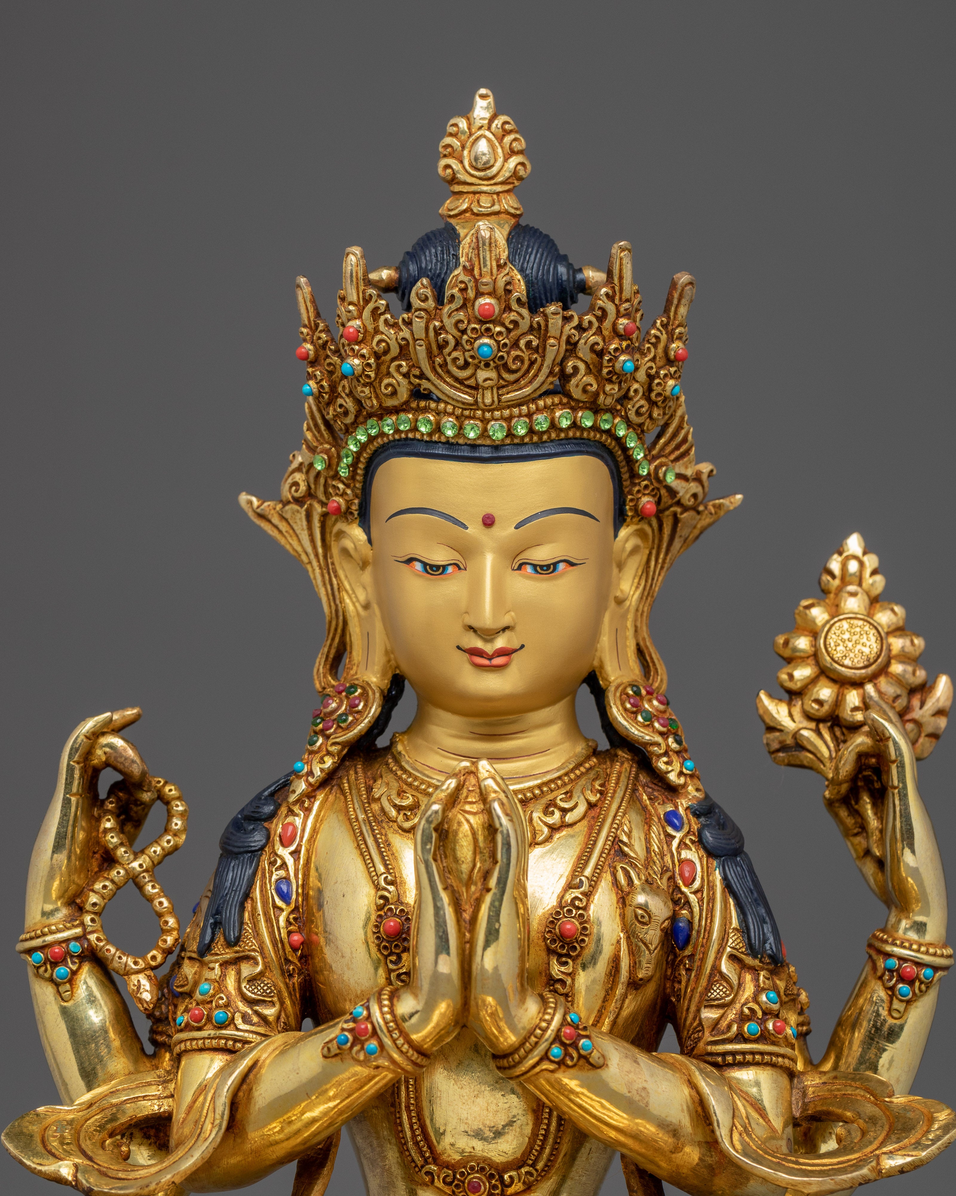 Chenrezig, Sacred Avalokiteshvara | Bodhisattva of Love and Compassion