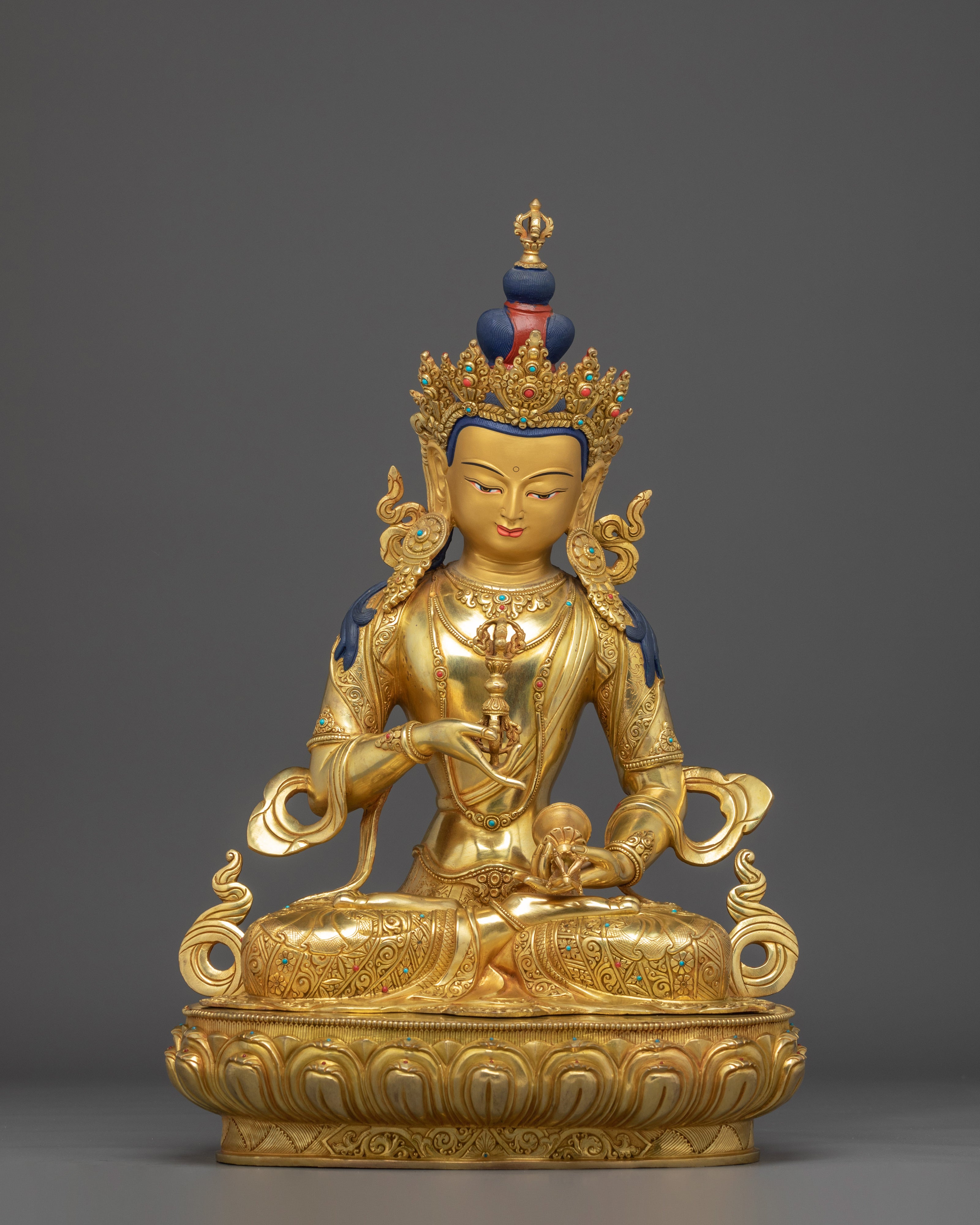 Tibetan Golden Vajrasattva Icon
