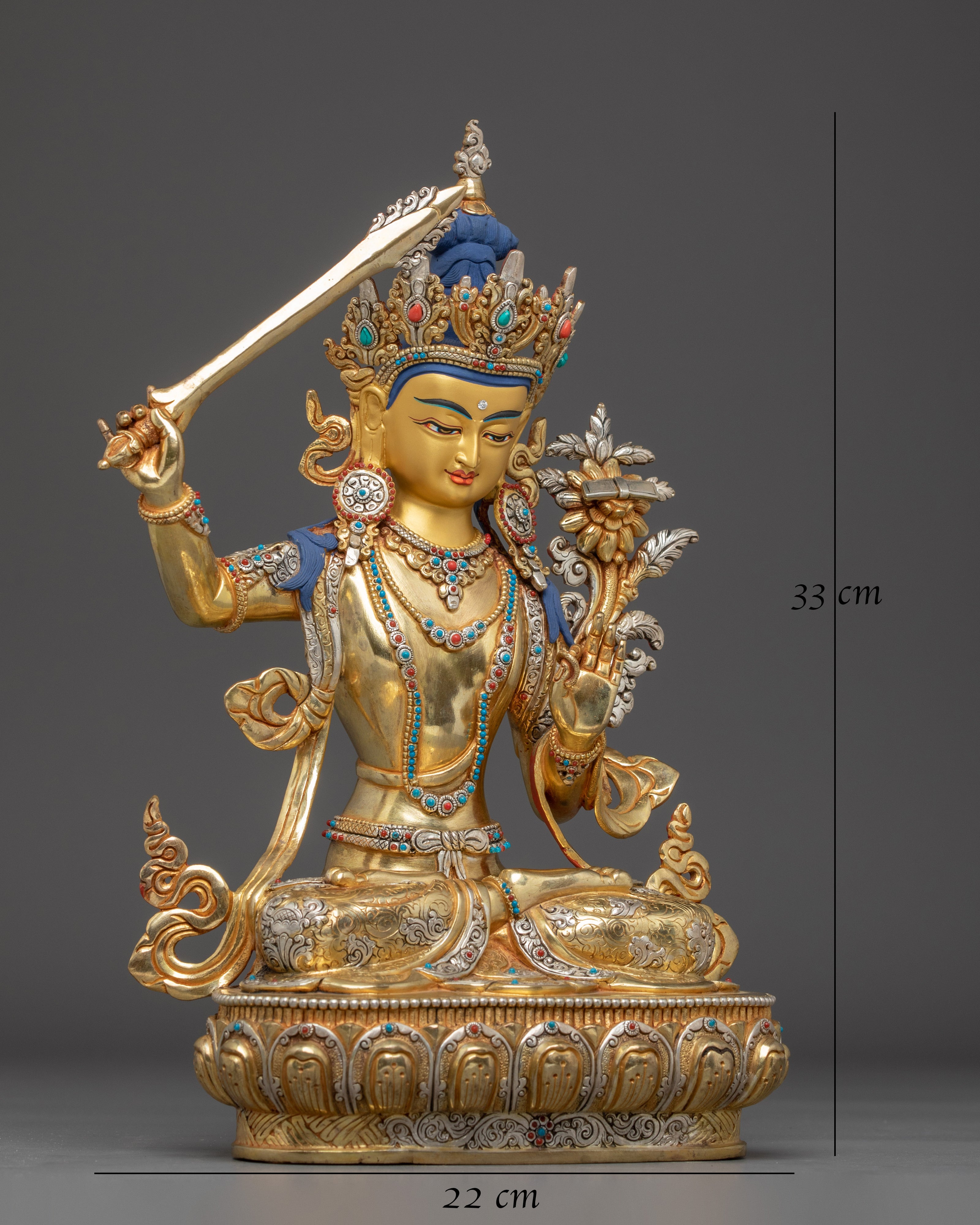 himalayan-manjushri-statue