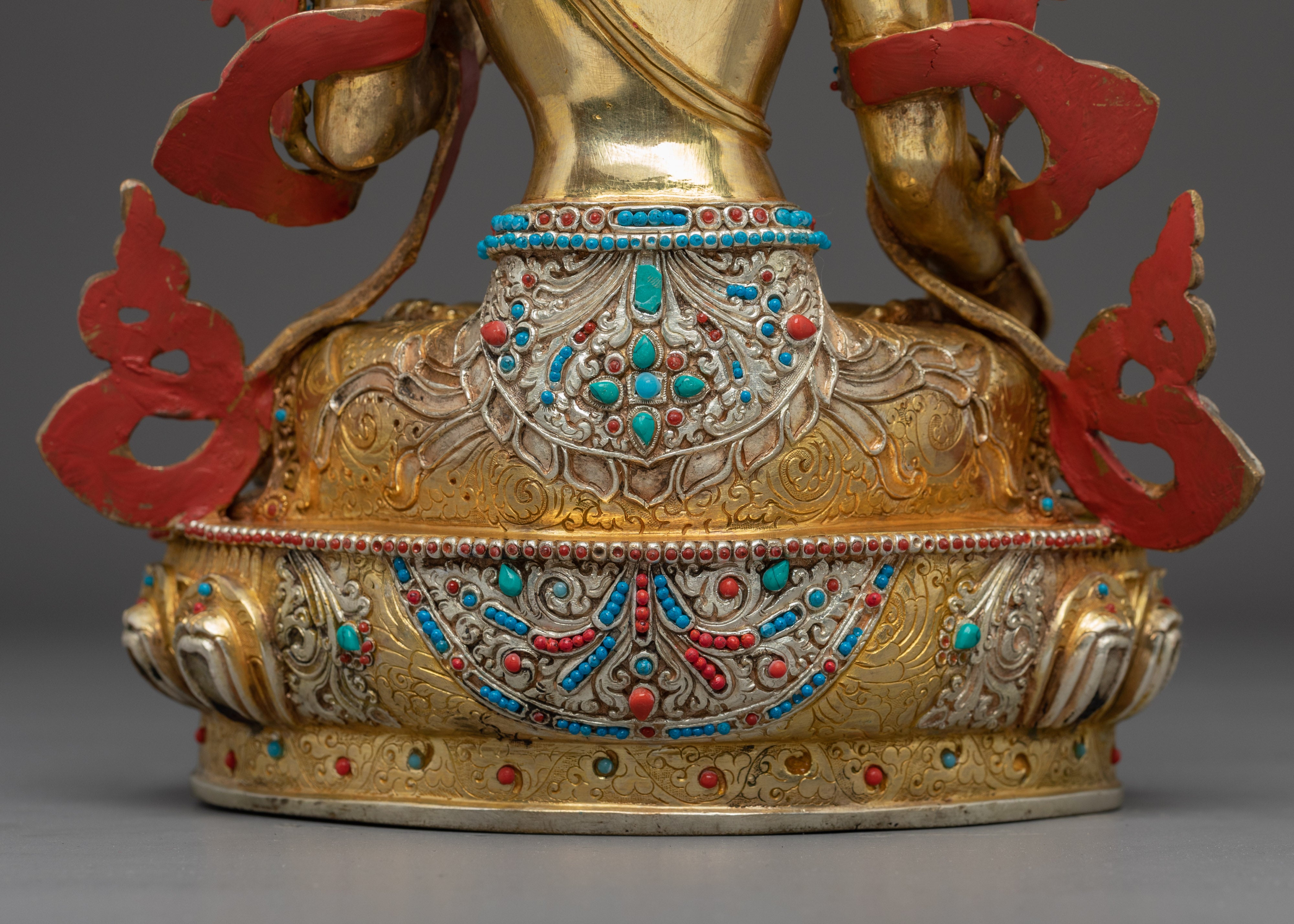 White Tara Statue, Goddess of Longevity and Healing