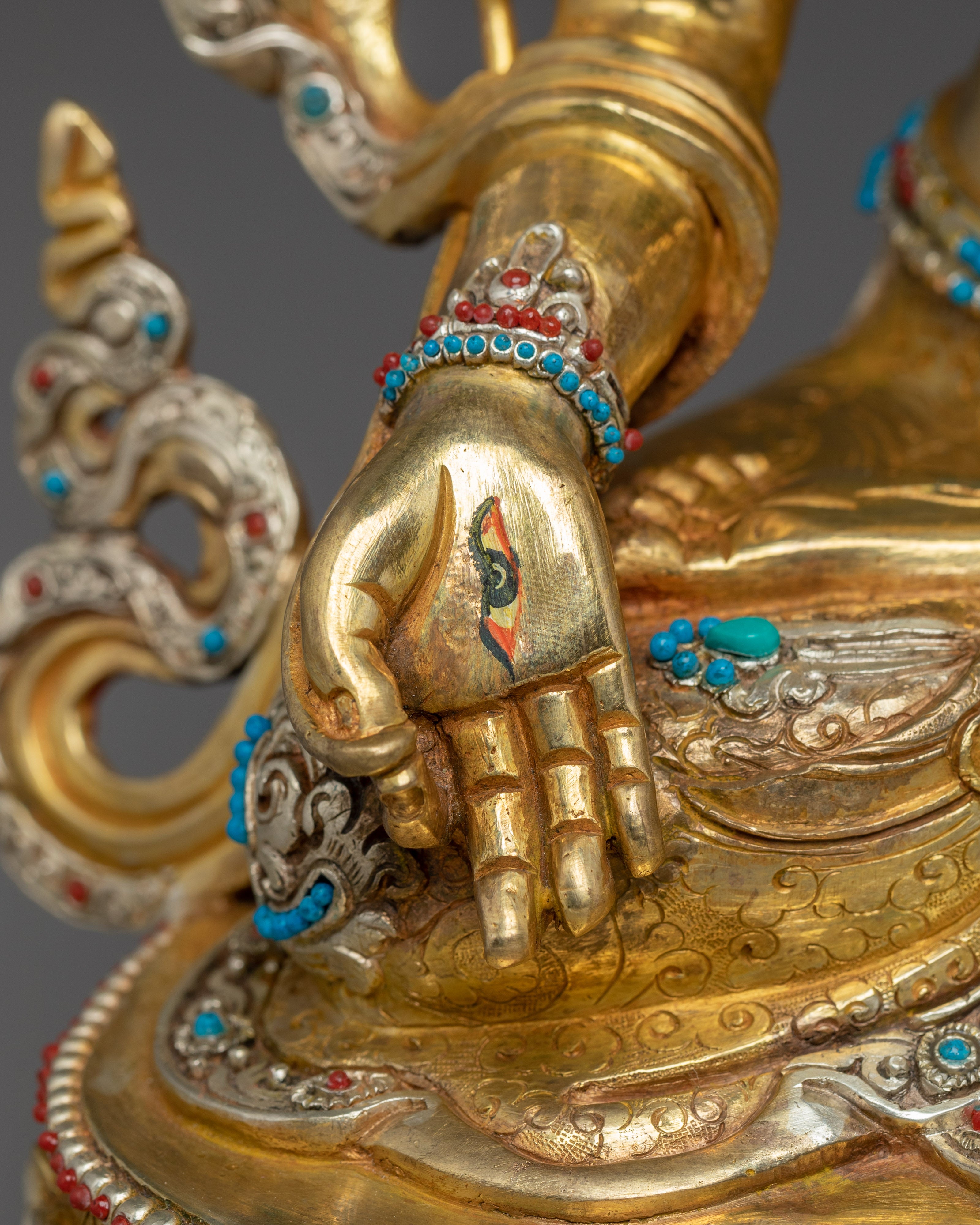 White Tara Statue, Goddess of Longevity and Healing