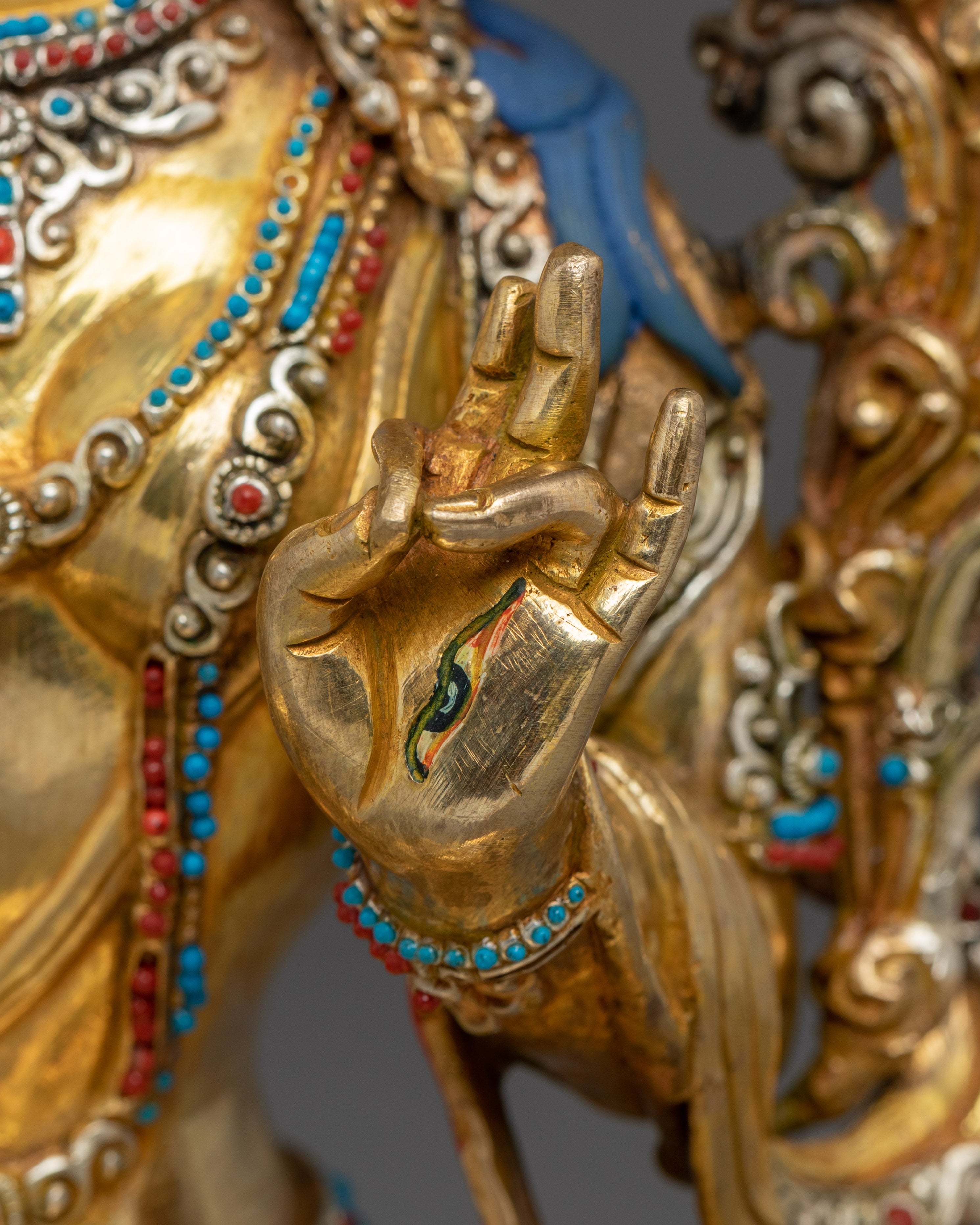 White Tara Statue, Goddess of Longevity and Healing