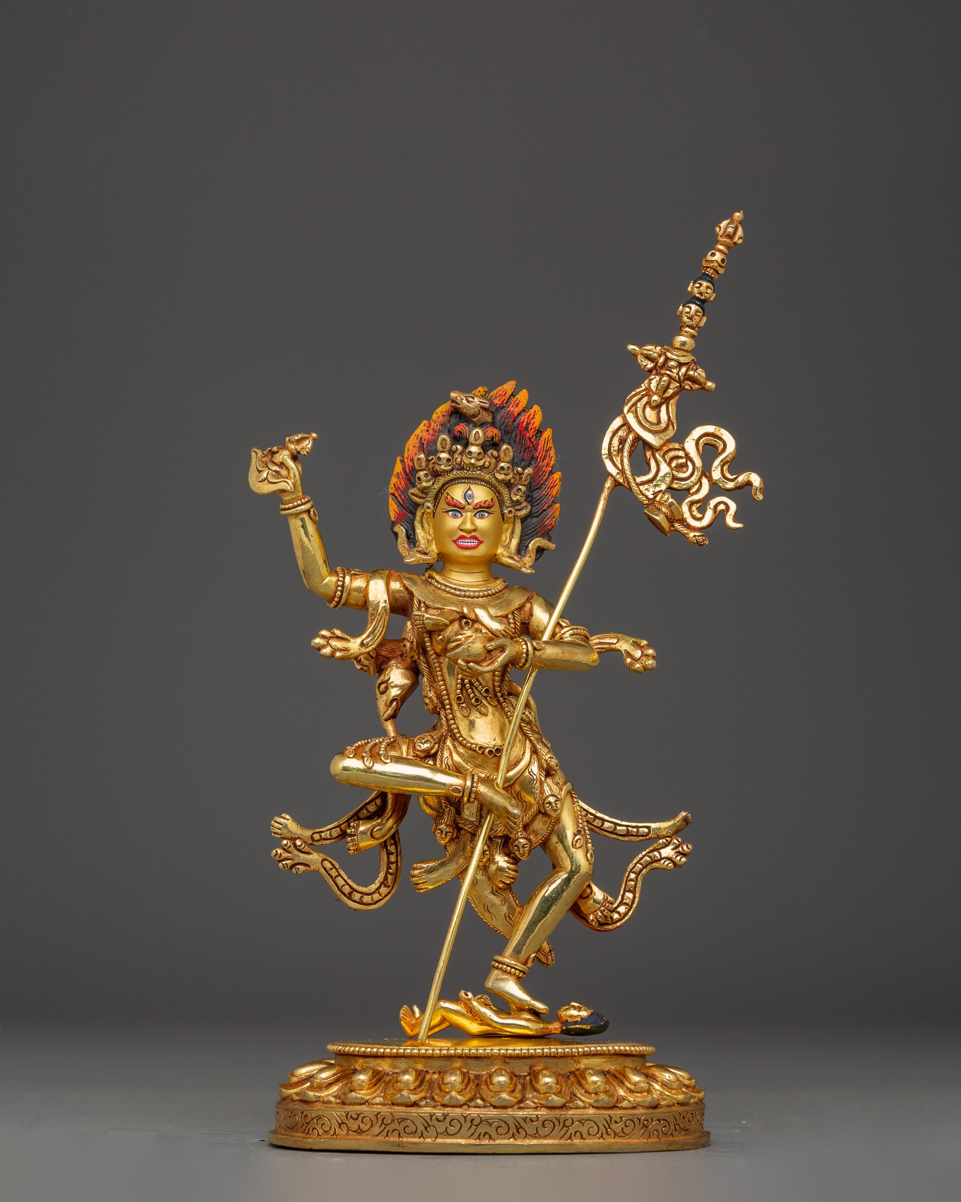 Troma Nagmo Statue: Buddhist Revered Yogini