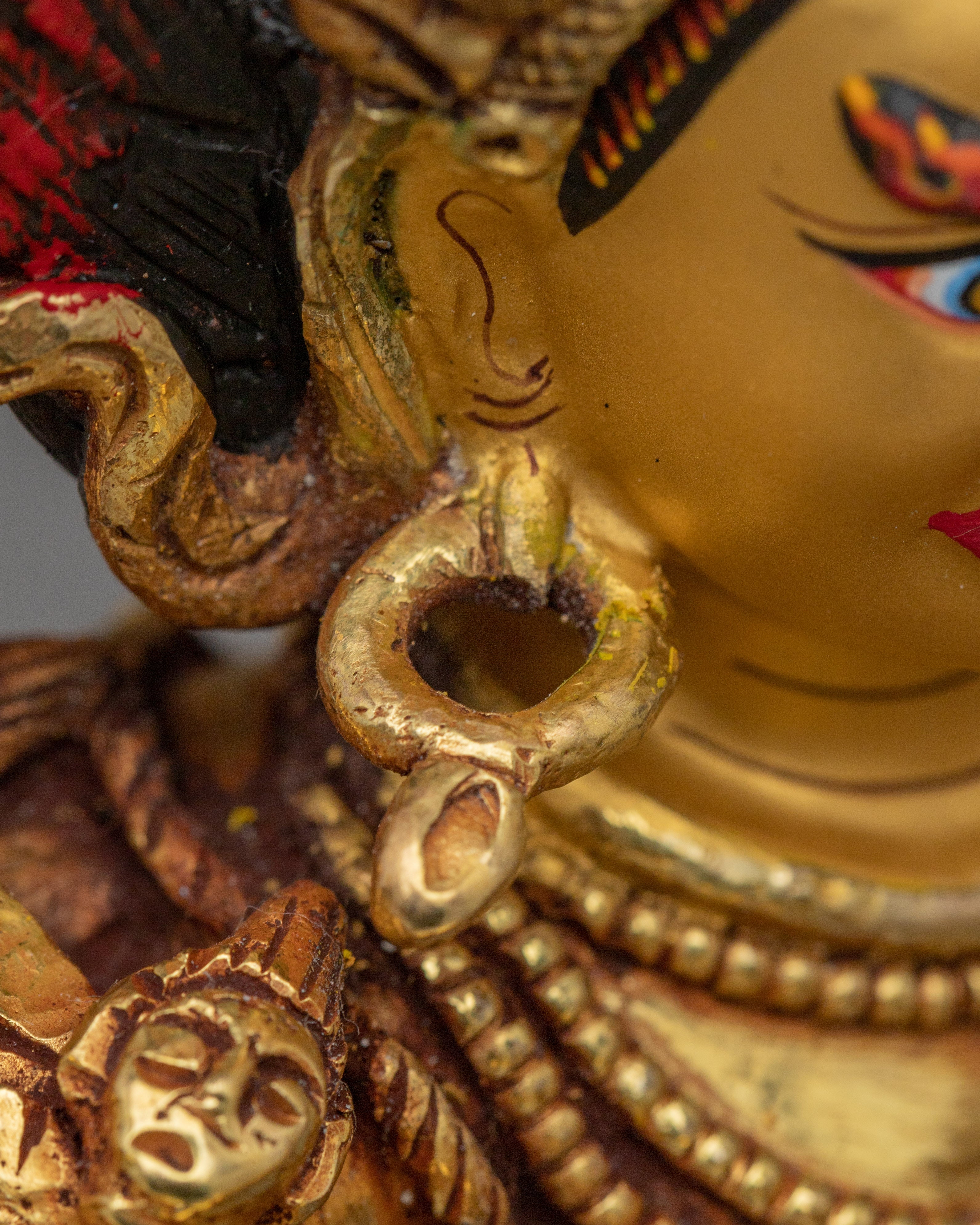 Golden Kurukulla Statue: The Goddess of Attraction