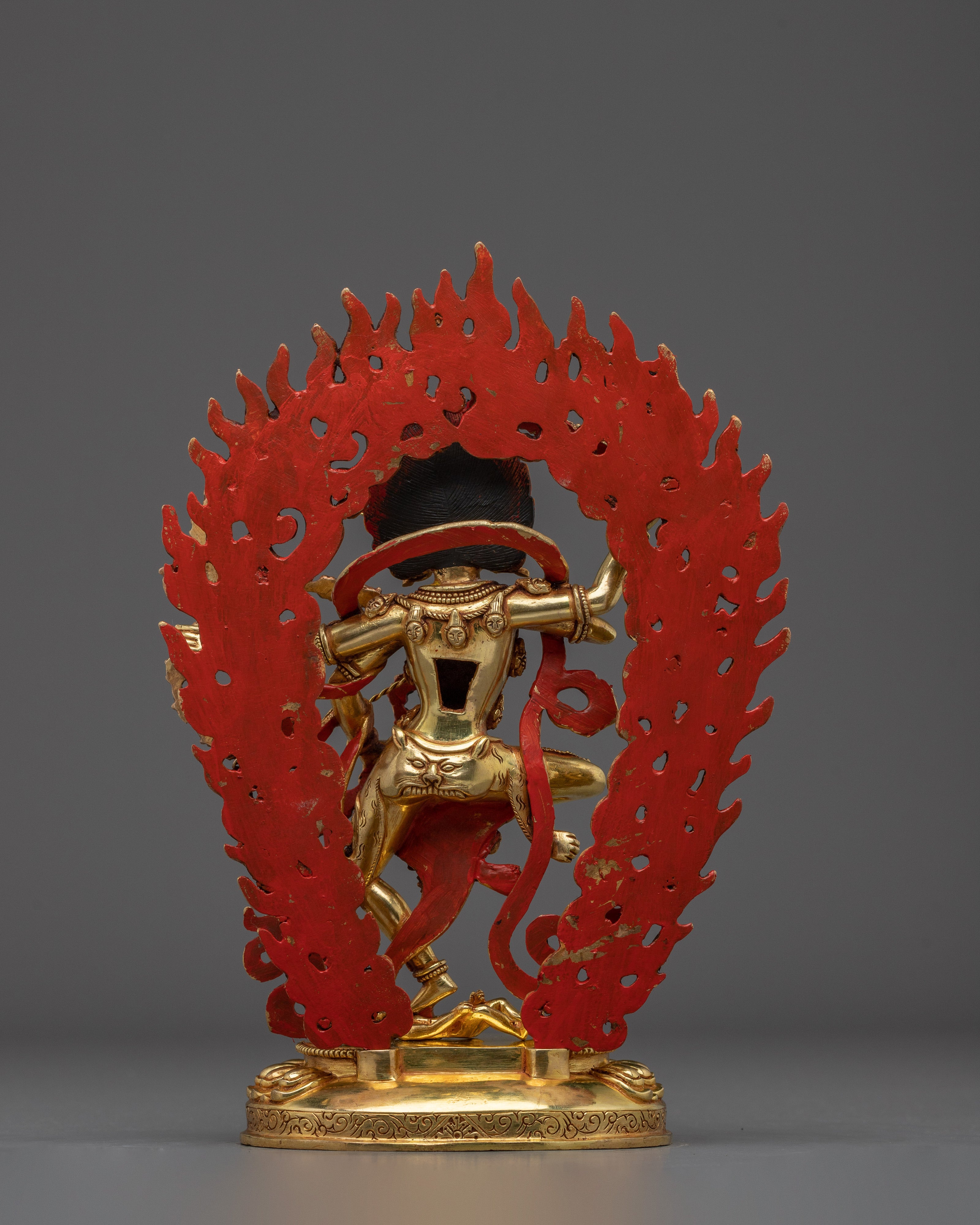 Golden Kurukulla Statue: The Goddess of Attraction