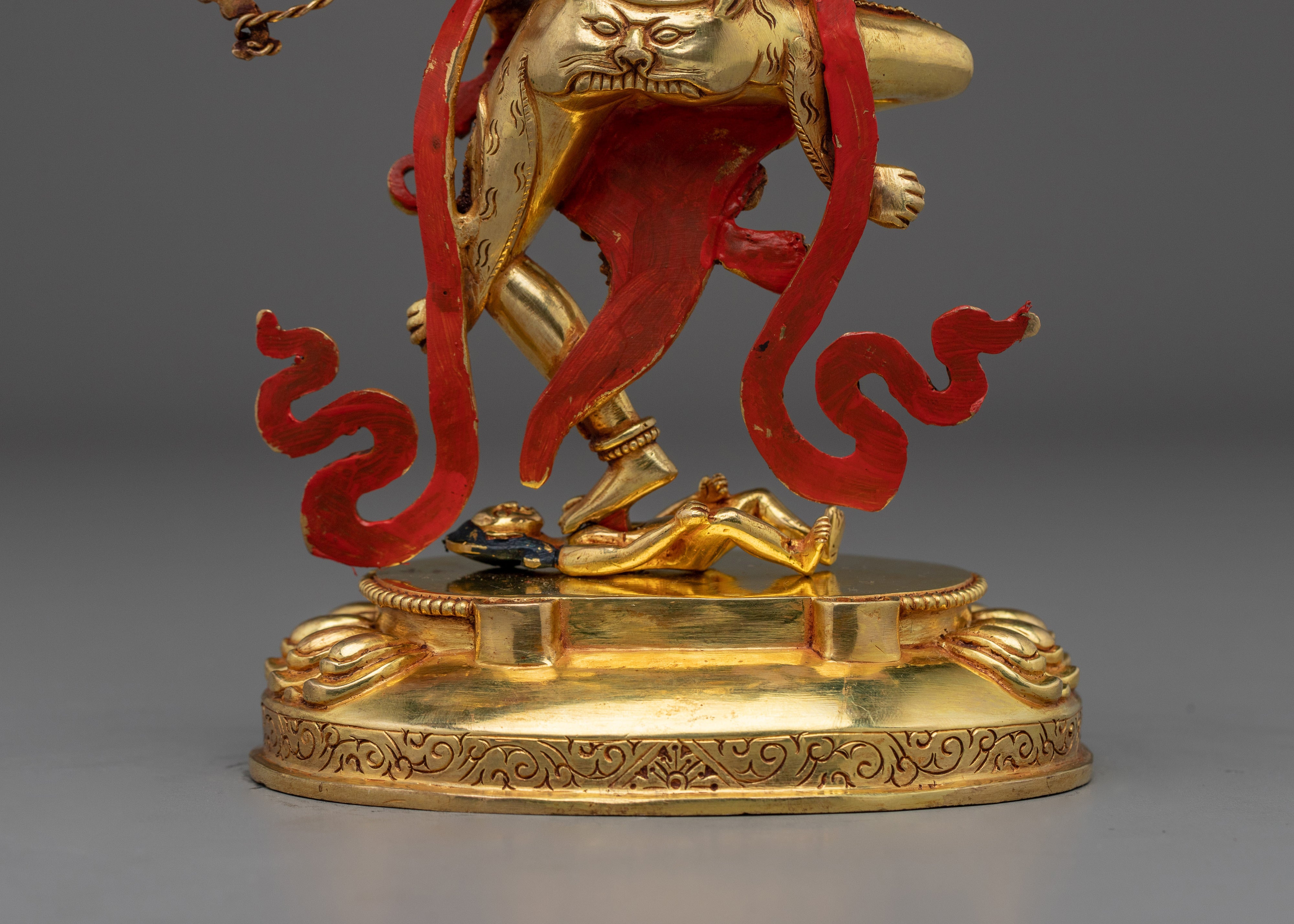 Golden Kurukulla Statue: The Goddess of Attraction