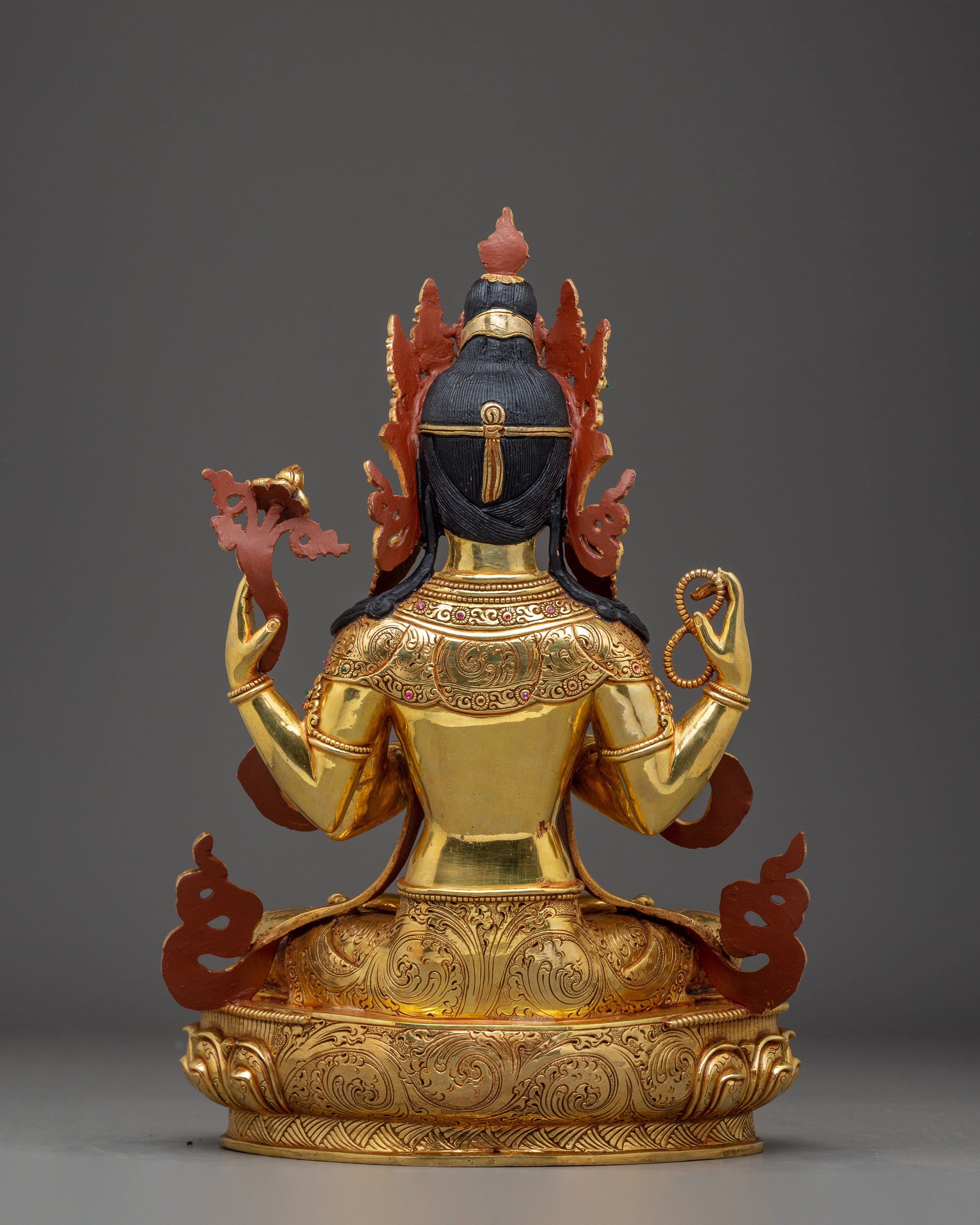 Chenrezig Statue: Himalayan Handmade Artwork