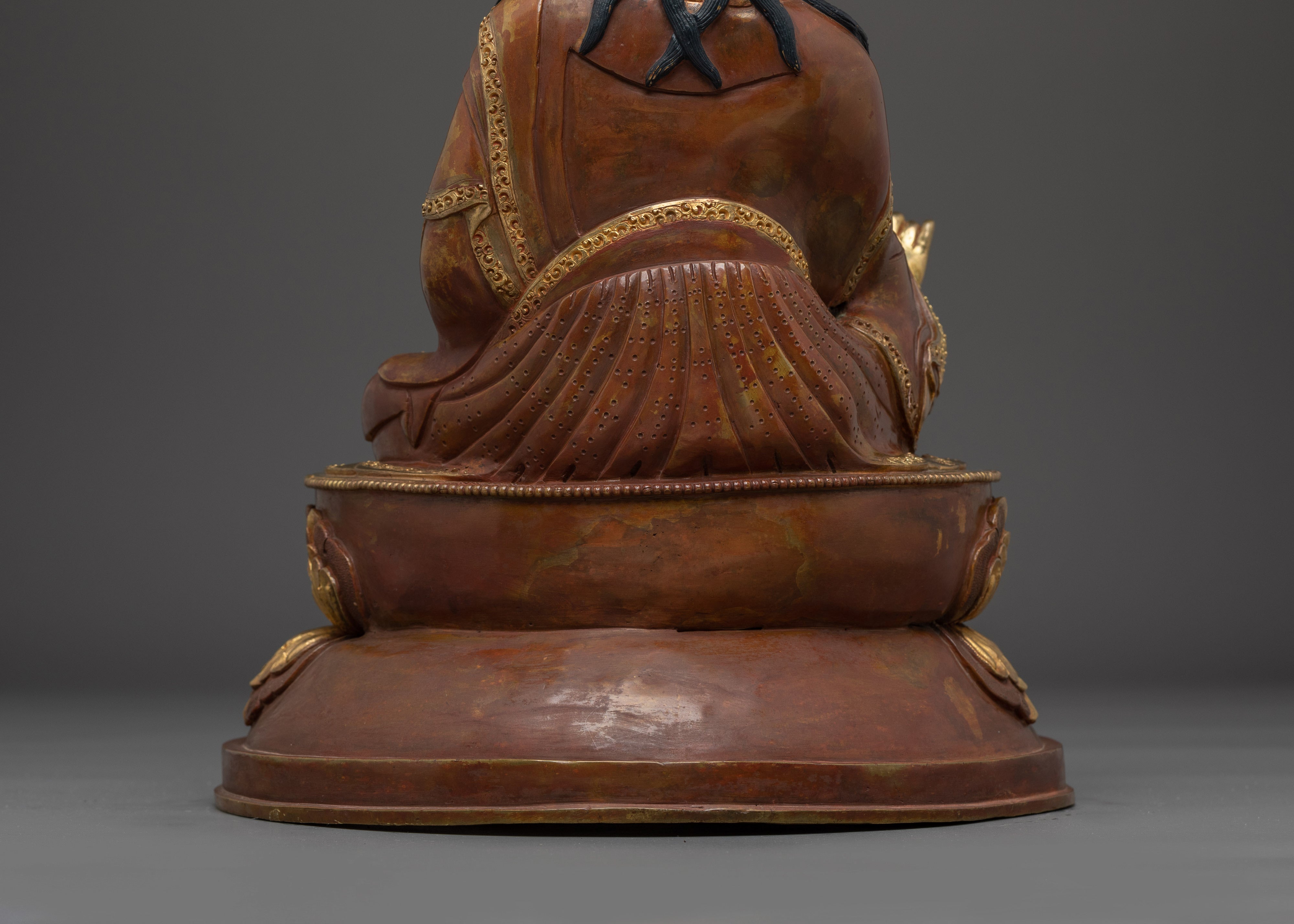 Guru Rinpoche, Lotus Born Enlightened | Nepali Crafted Icon