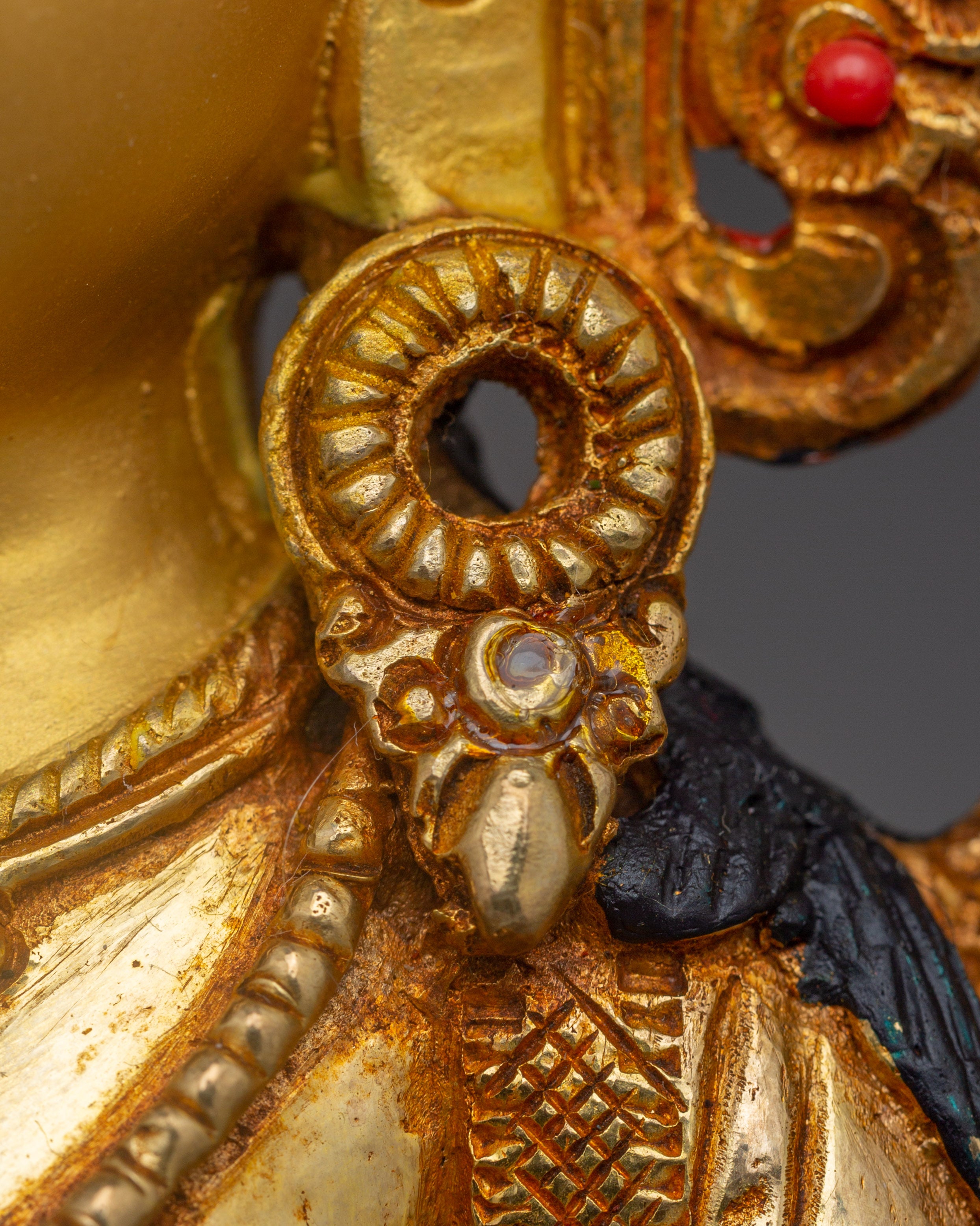 Buddhist White Tara Deity Statue for Dharma Decor